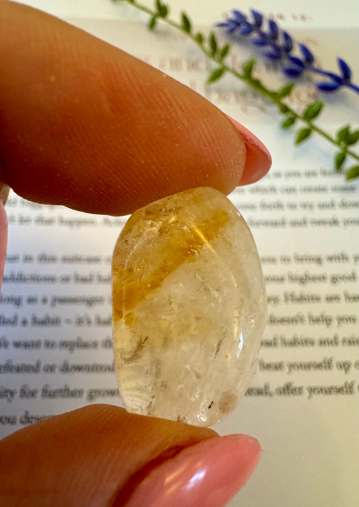 Citrine Tumblestone