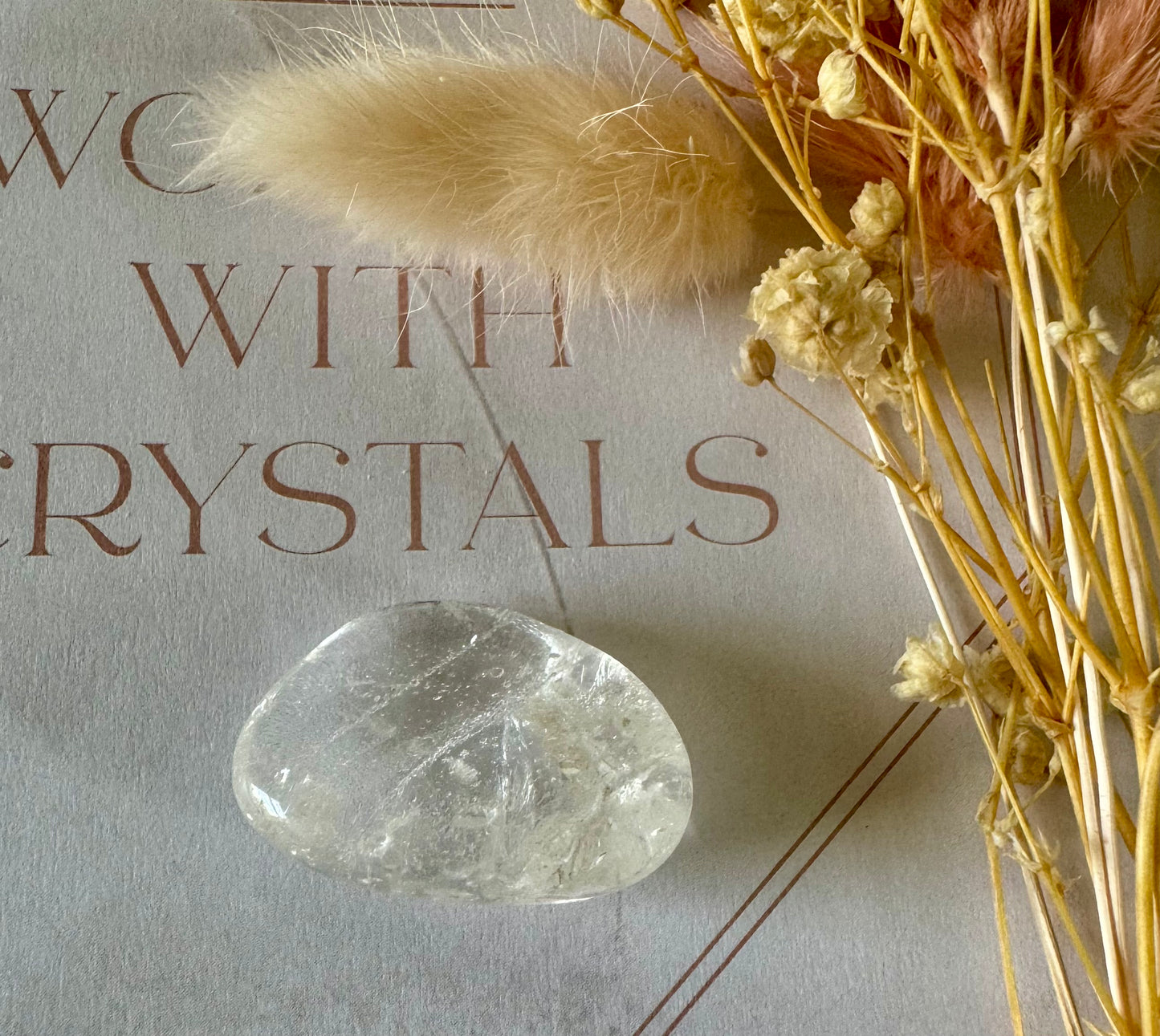 Clear Quartz Tumblestone