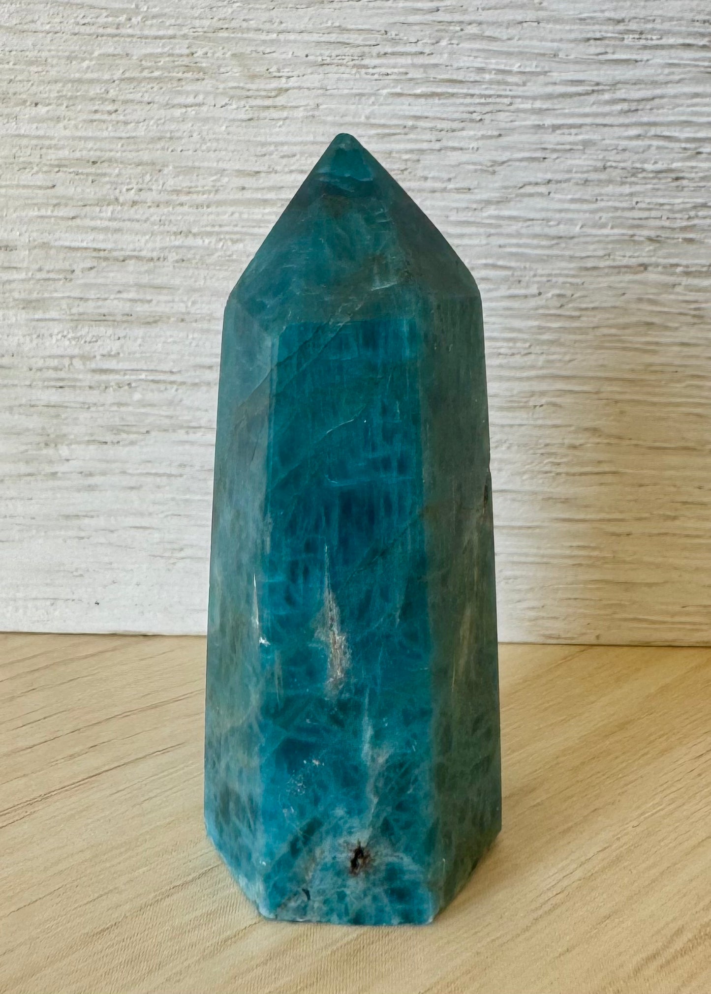Blue Aragonite Point