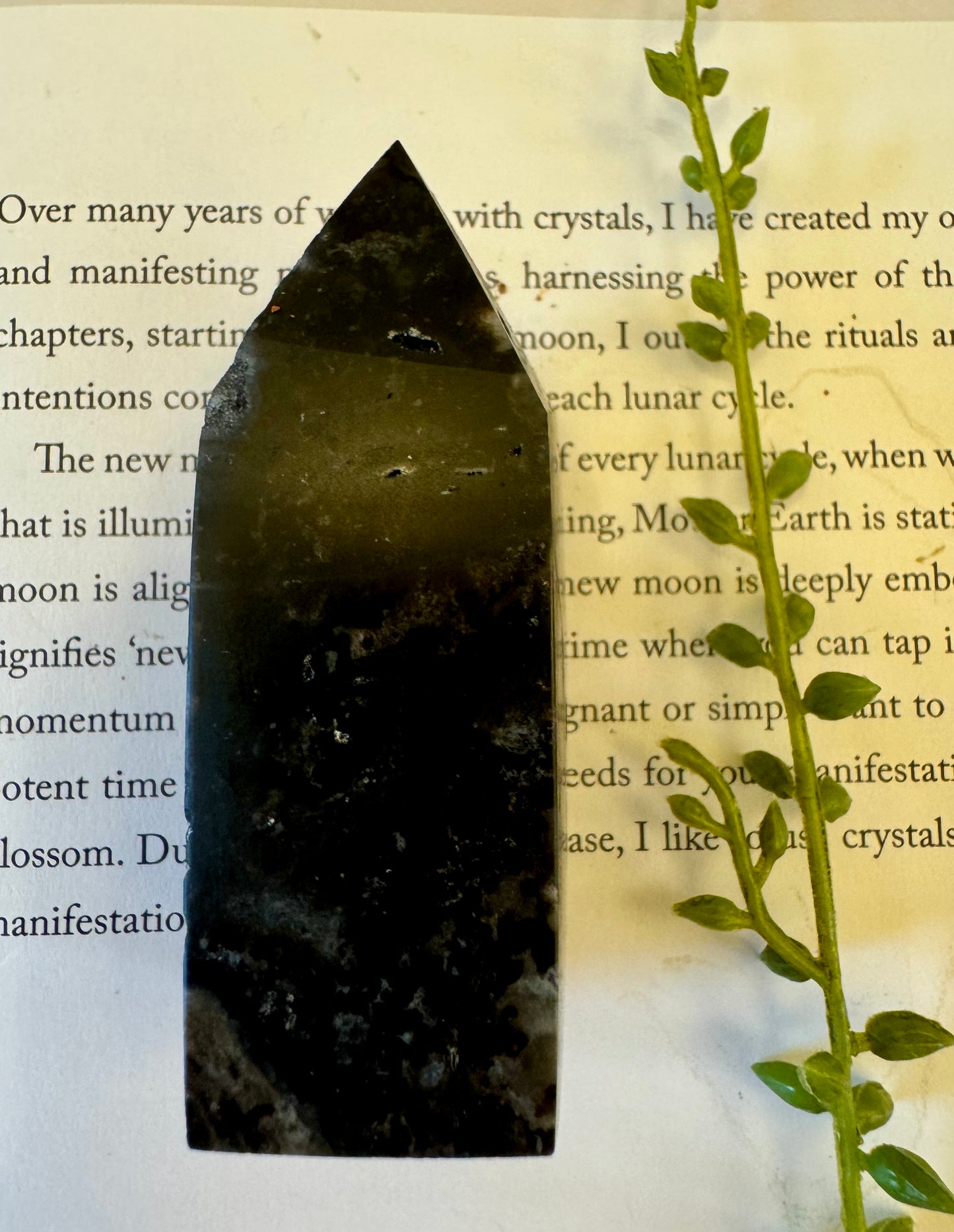 Black Sphalerite Druzy Point 2