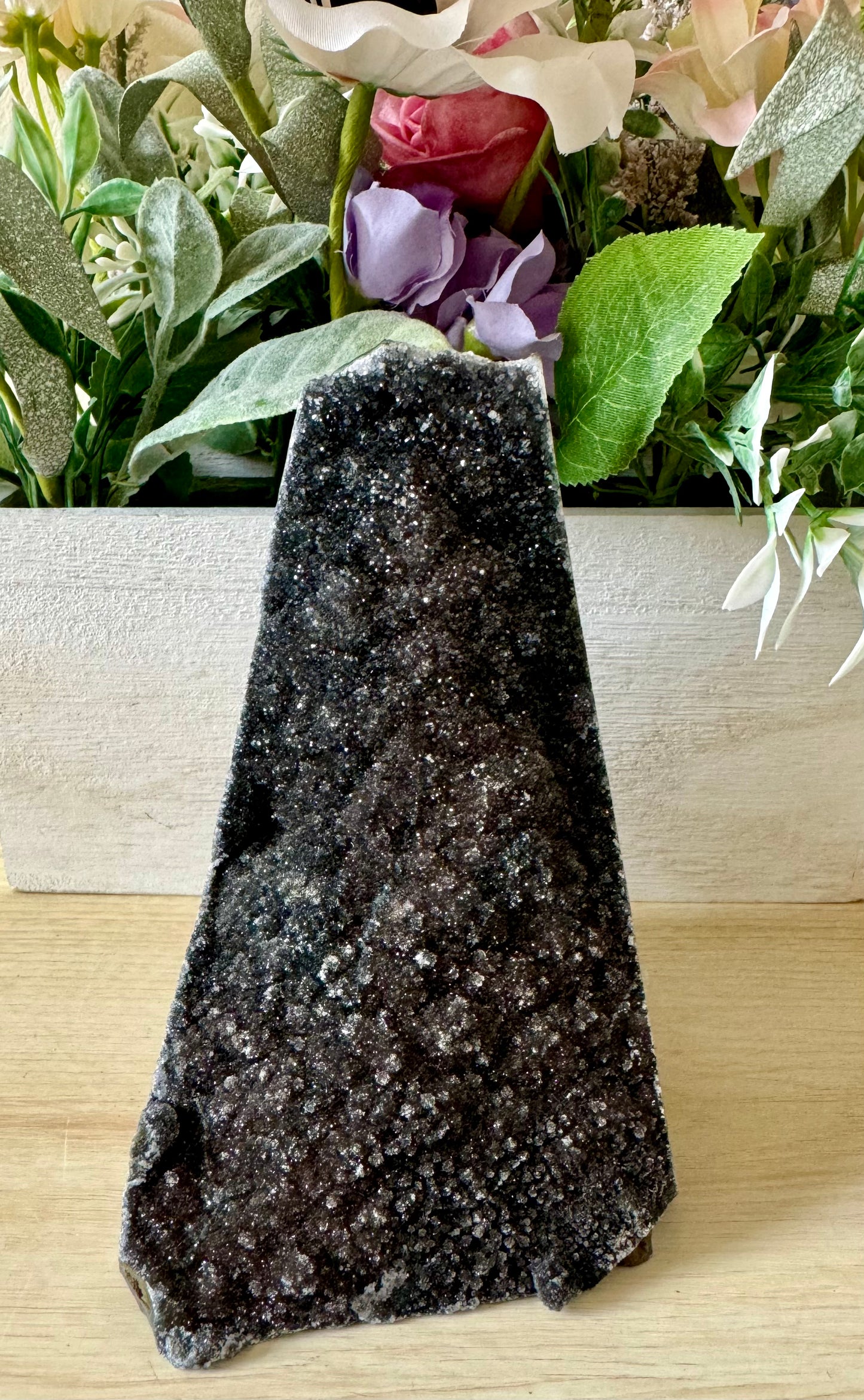 Black Amethyst Freeform Cluster 3