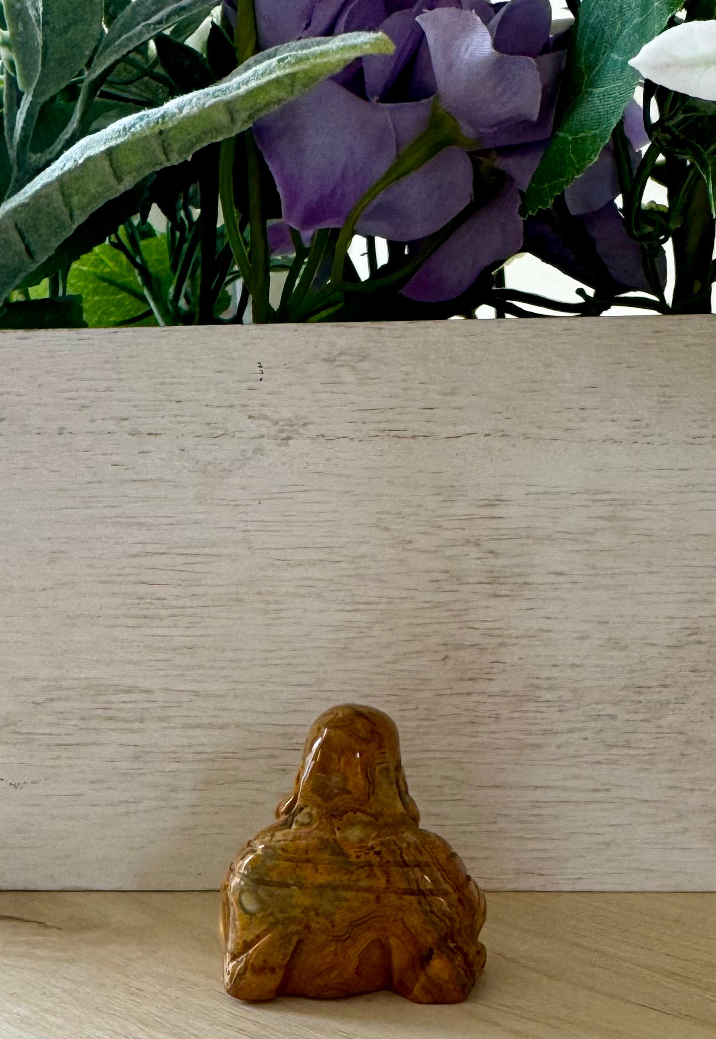 Crazy lace Agate Buddha