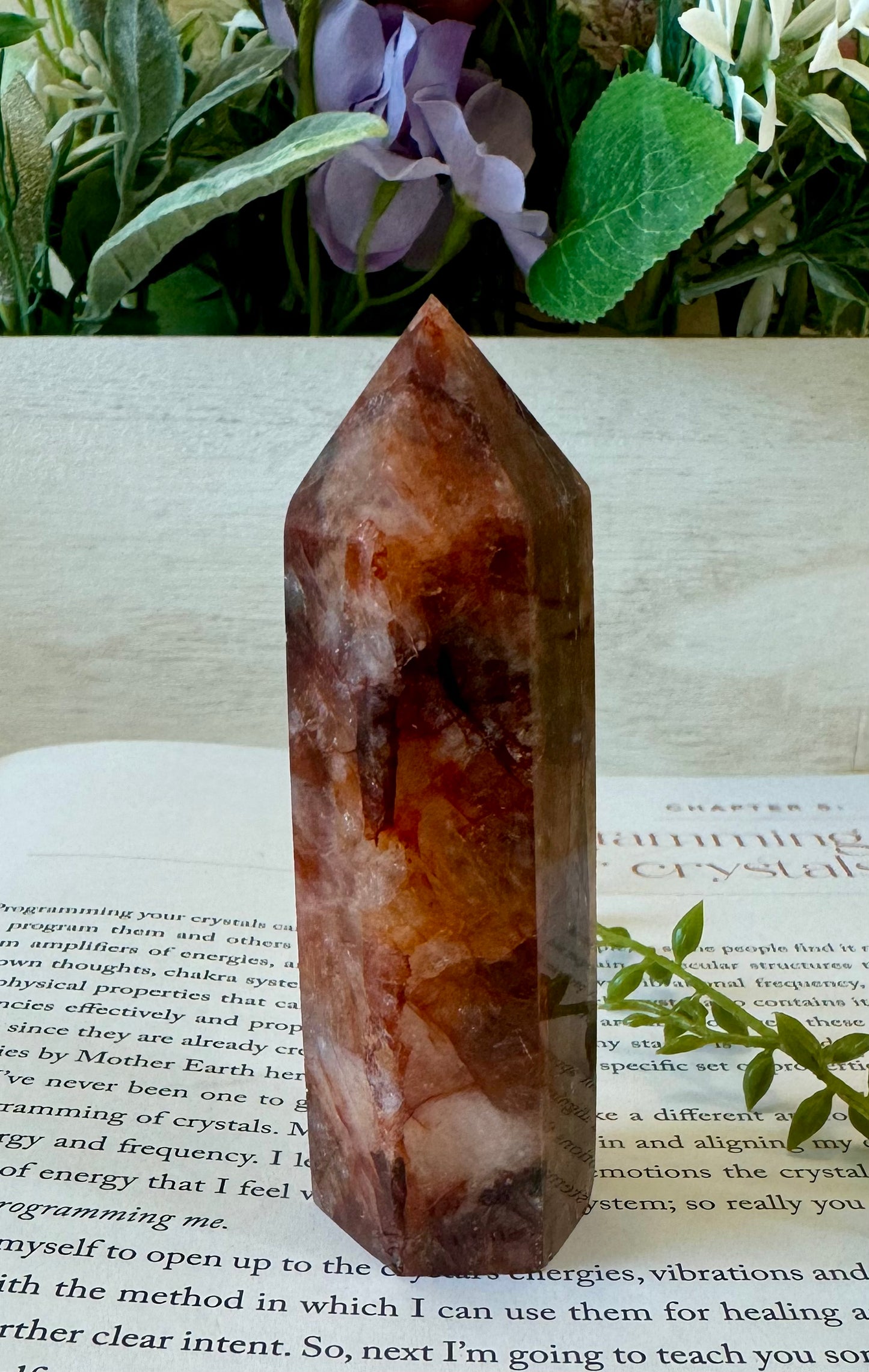 Fire Quartz Point 6