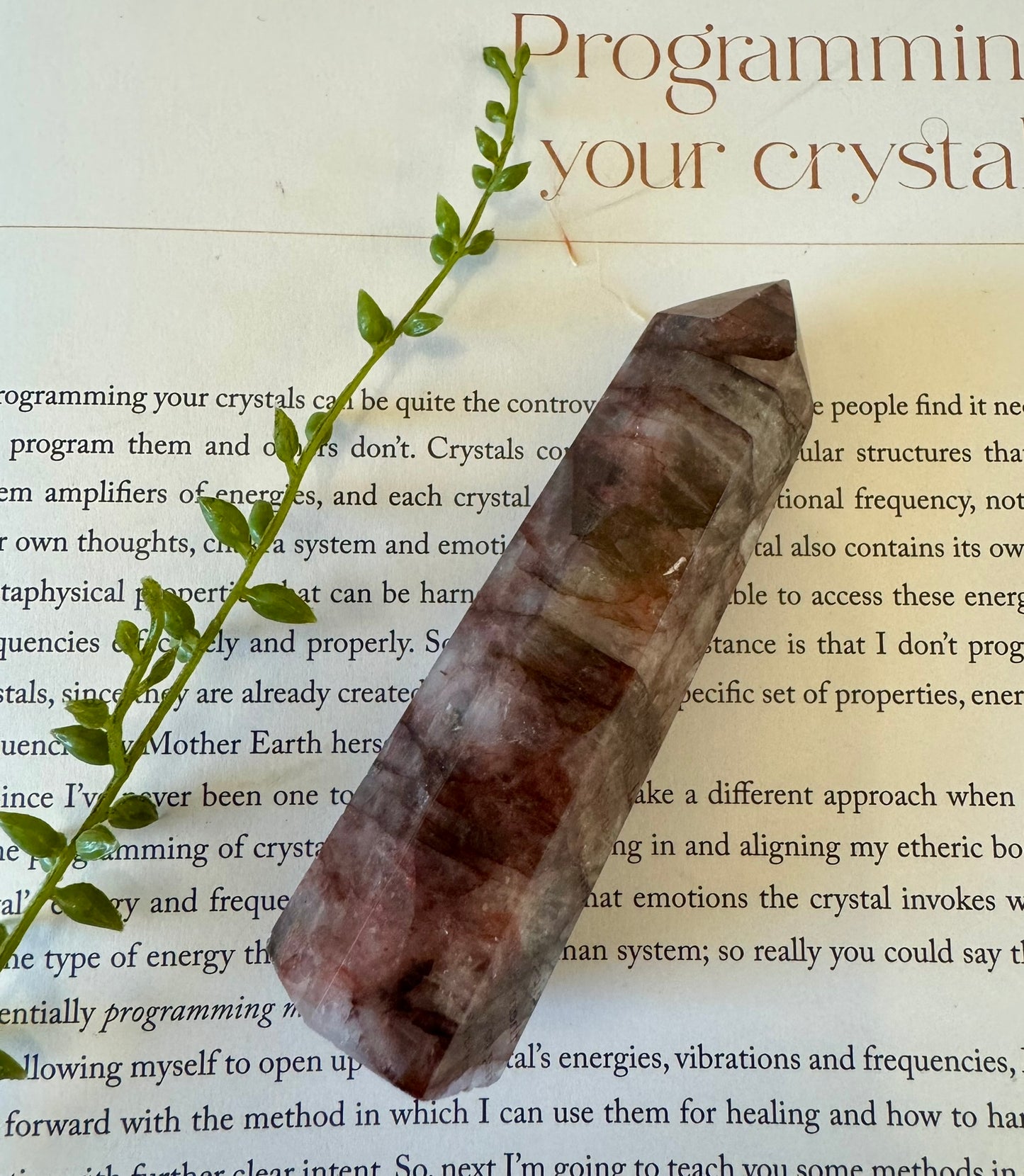 Fire Quartz Point 4