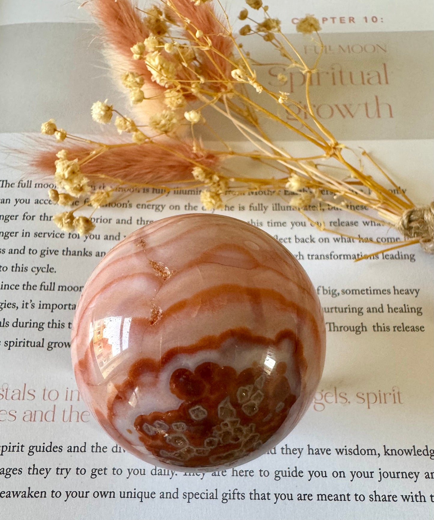 Carnelian Sphere 1