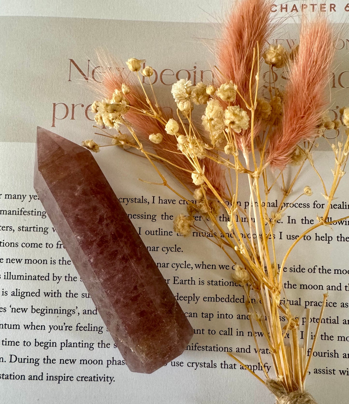 Strawberry Quartz Point 2