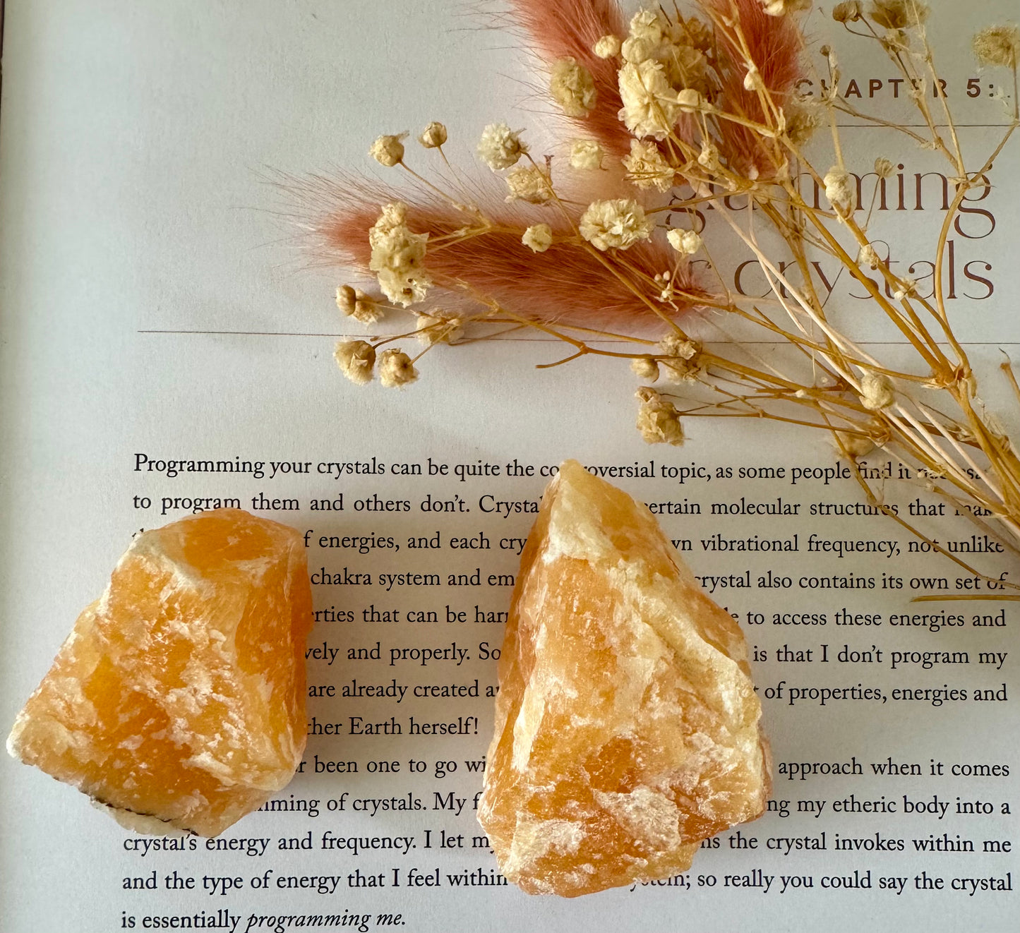 Rough Orange Calcite