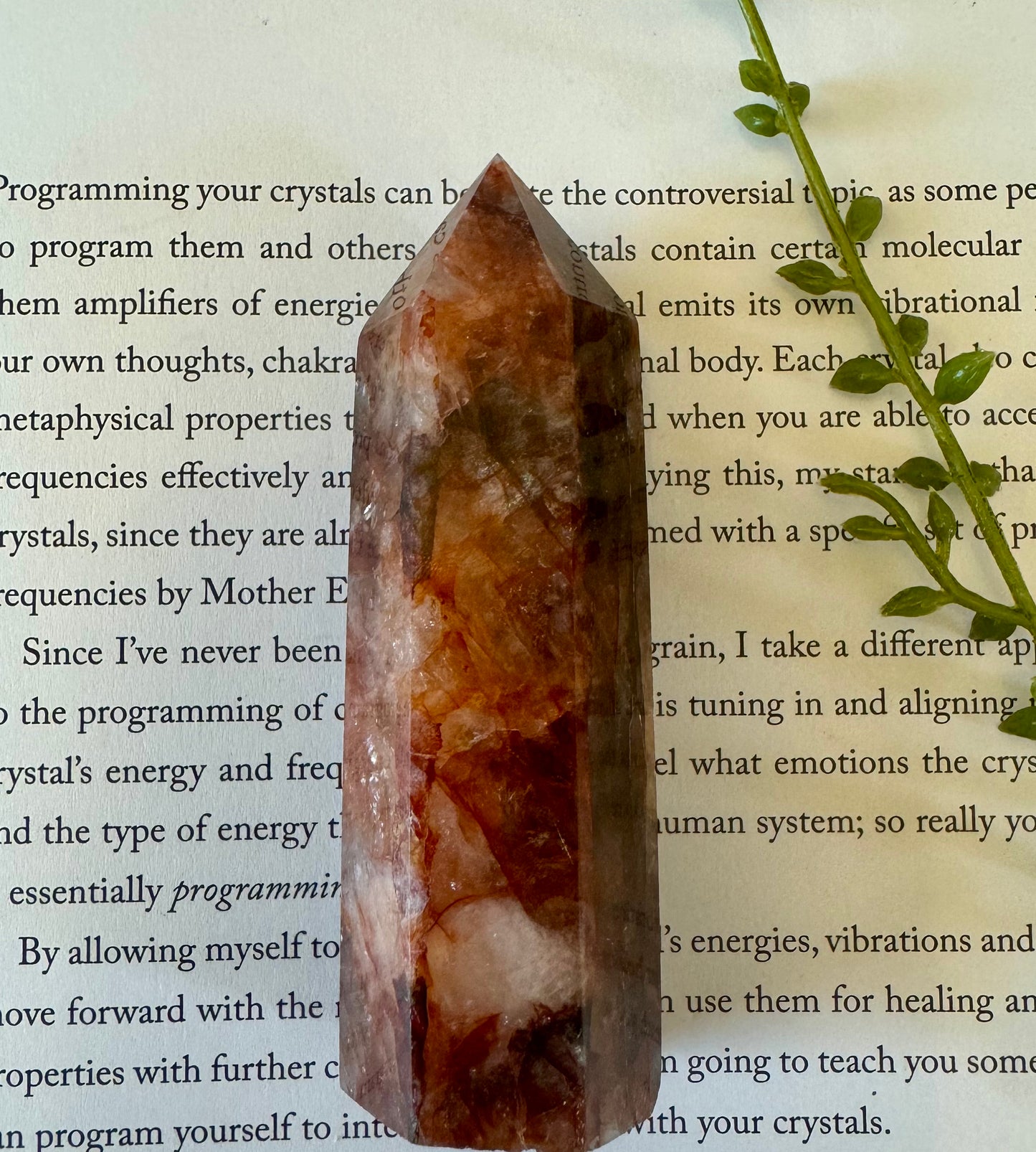 Fire Quartz Point 6