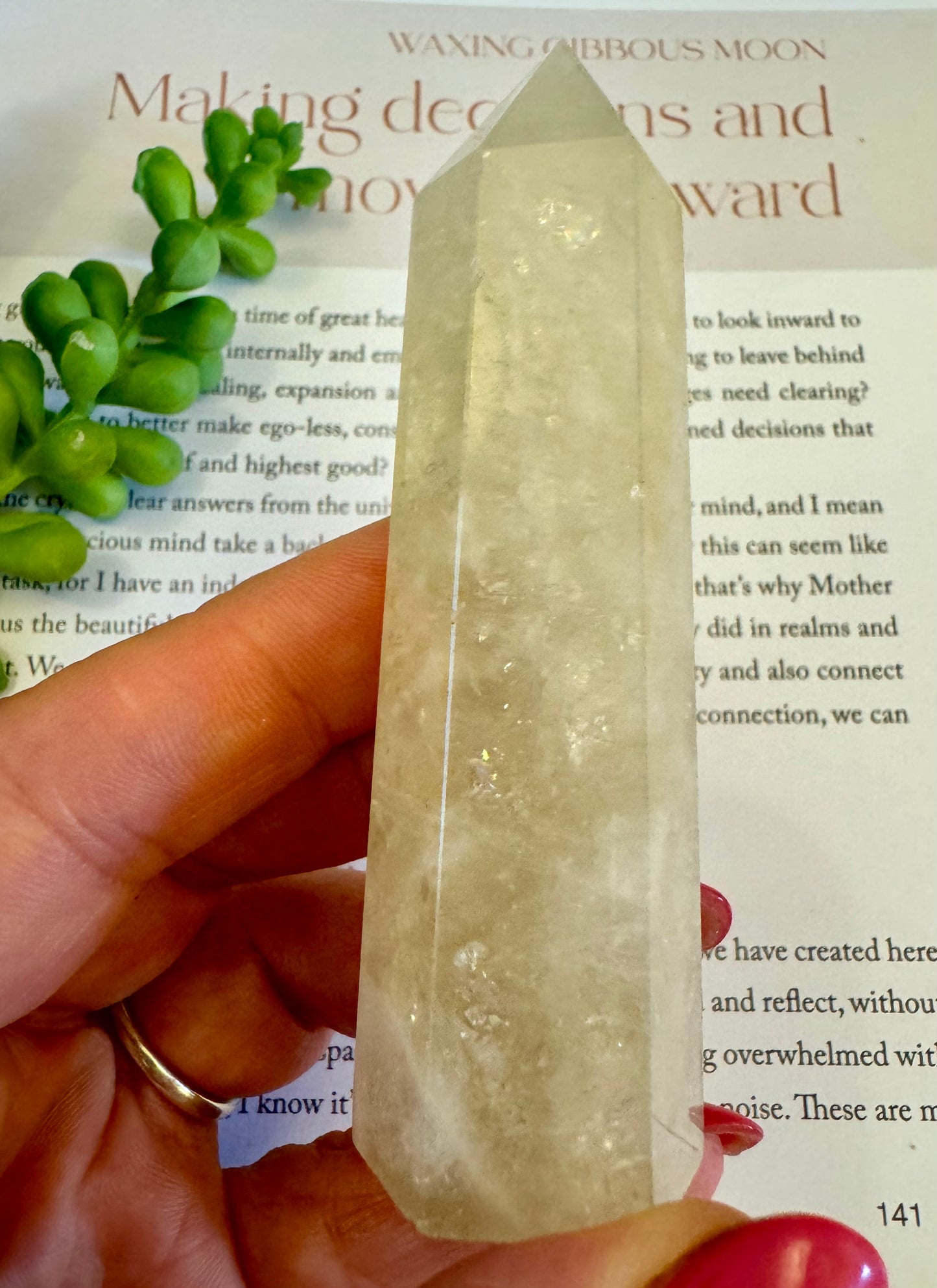 Lemon Quartz Point 5