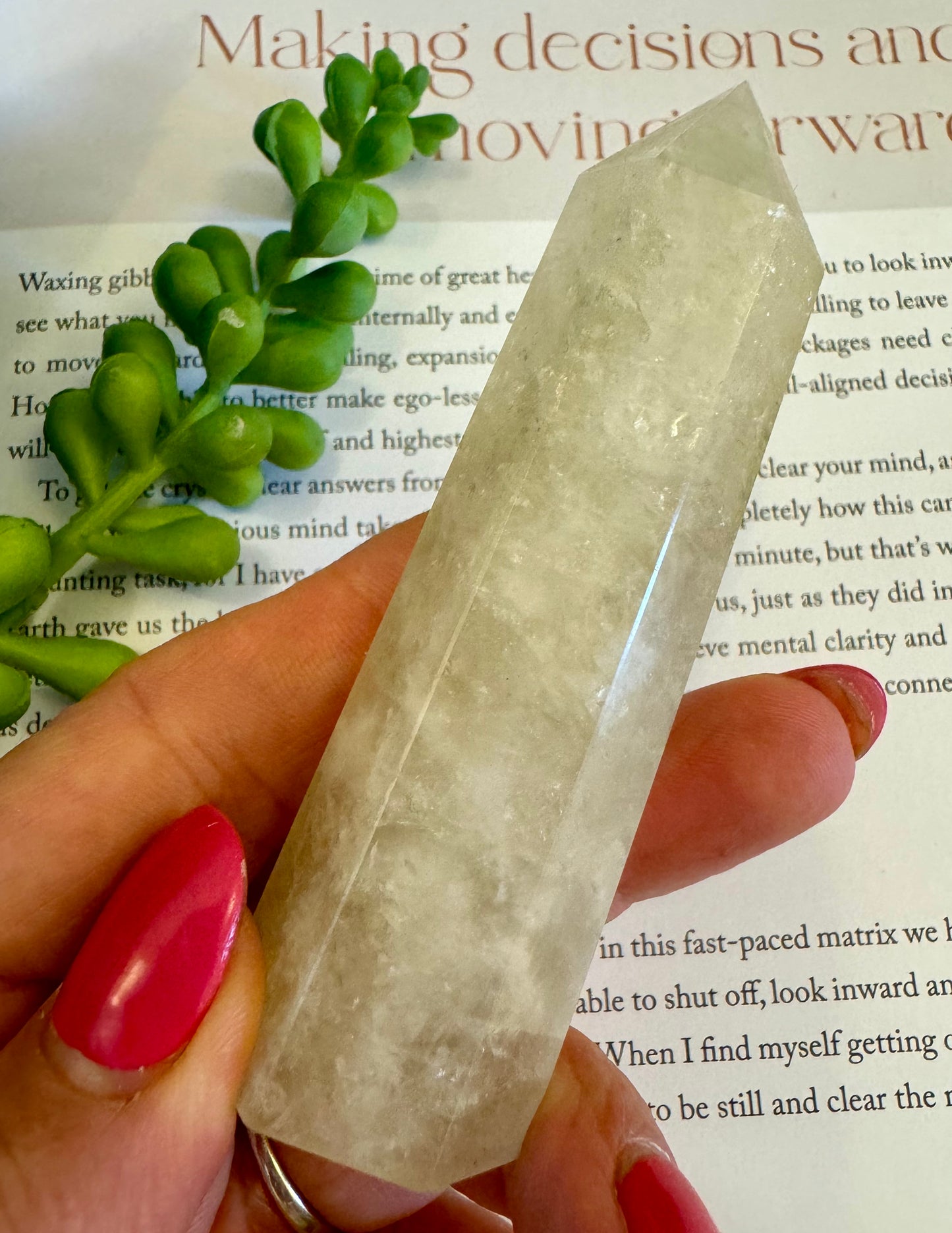 Lemon Quartz Point 5