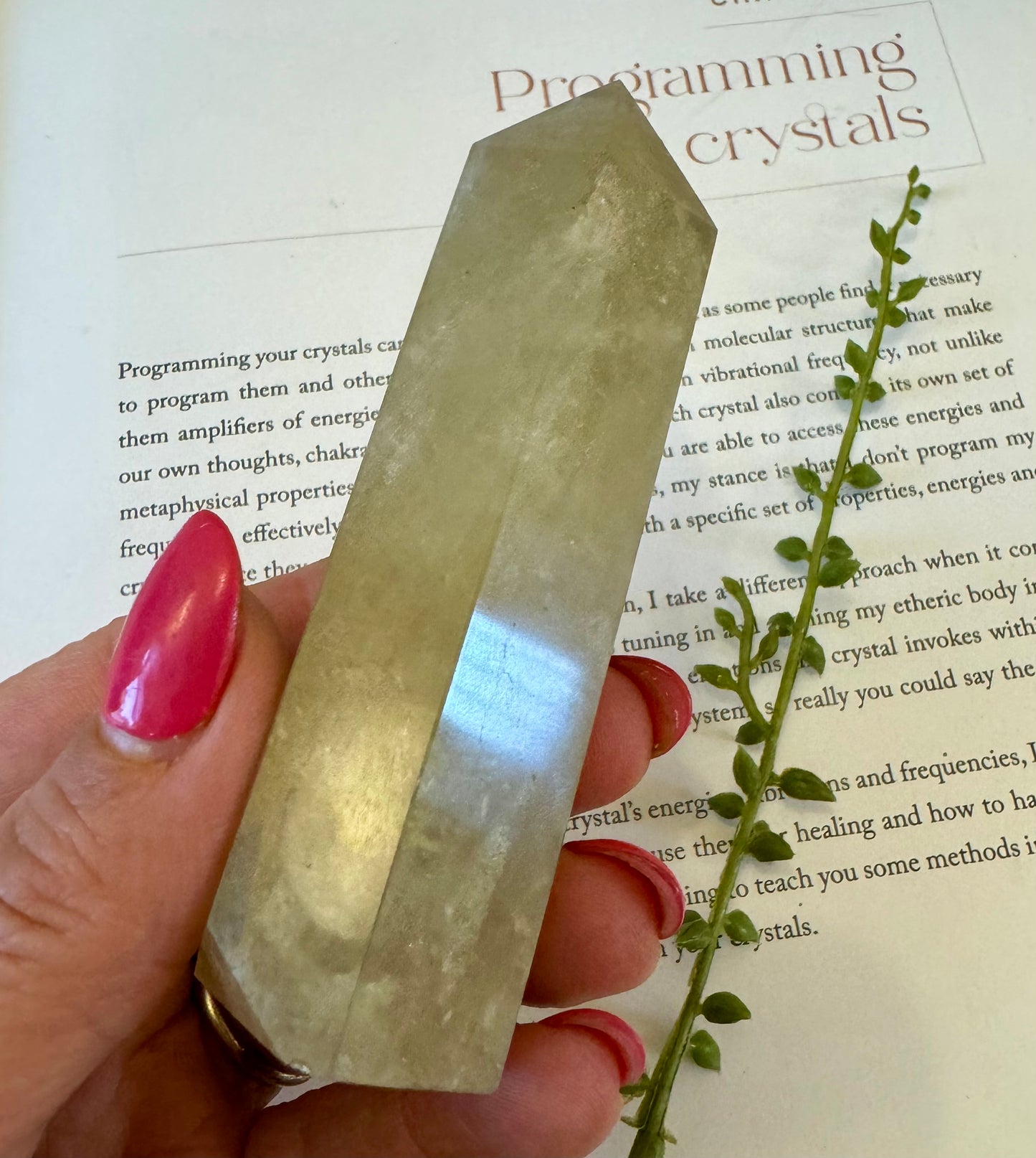 Lemon Quartz Point 1