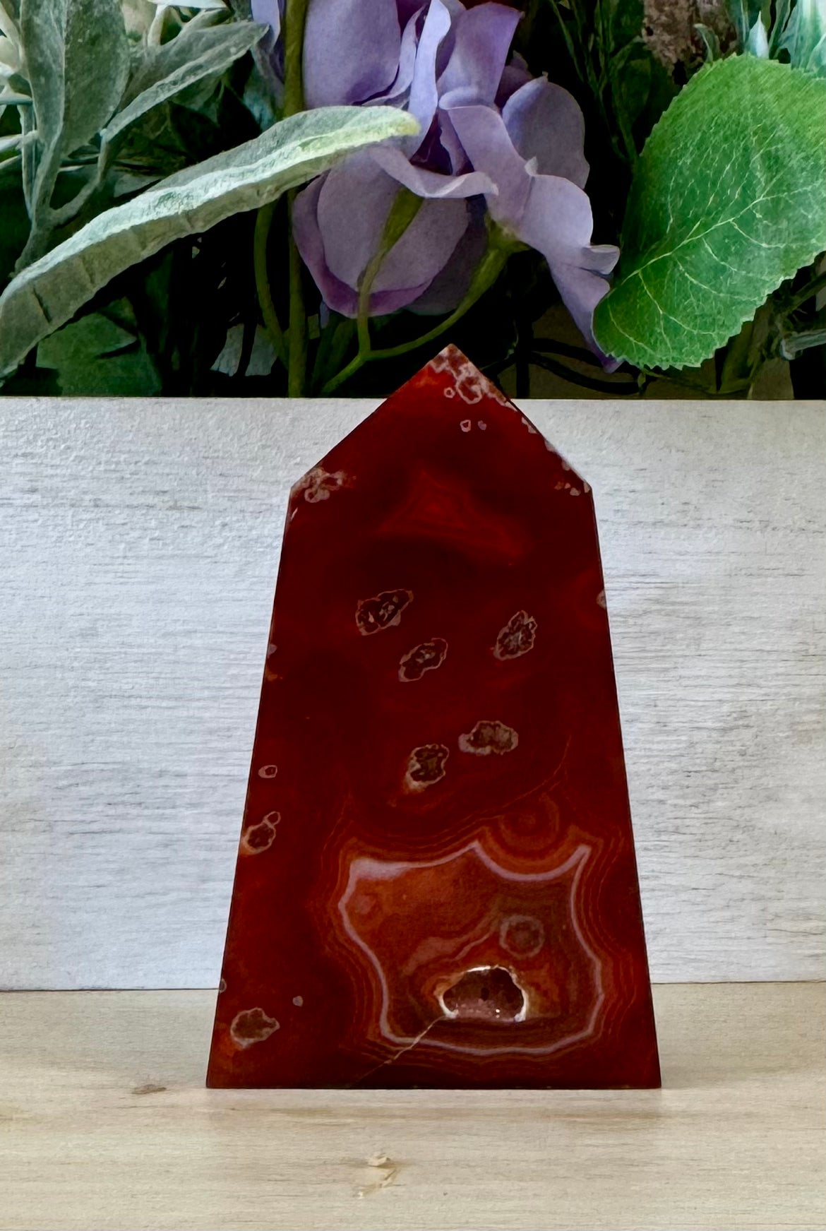 Carnelian Druzy Point 2