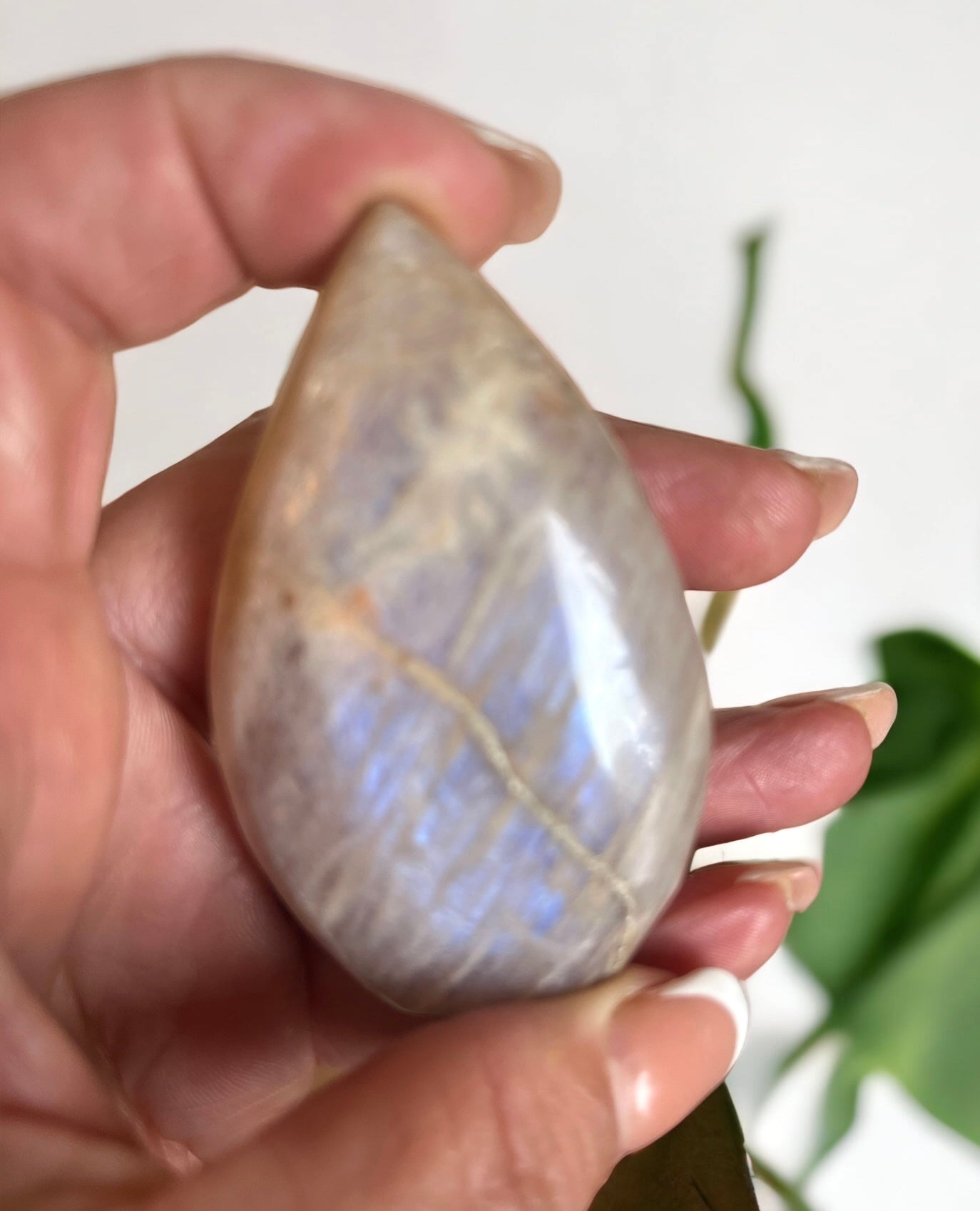 Grey Moonstone Flame