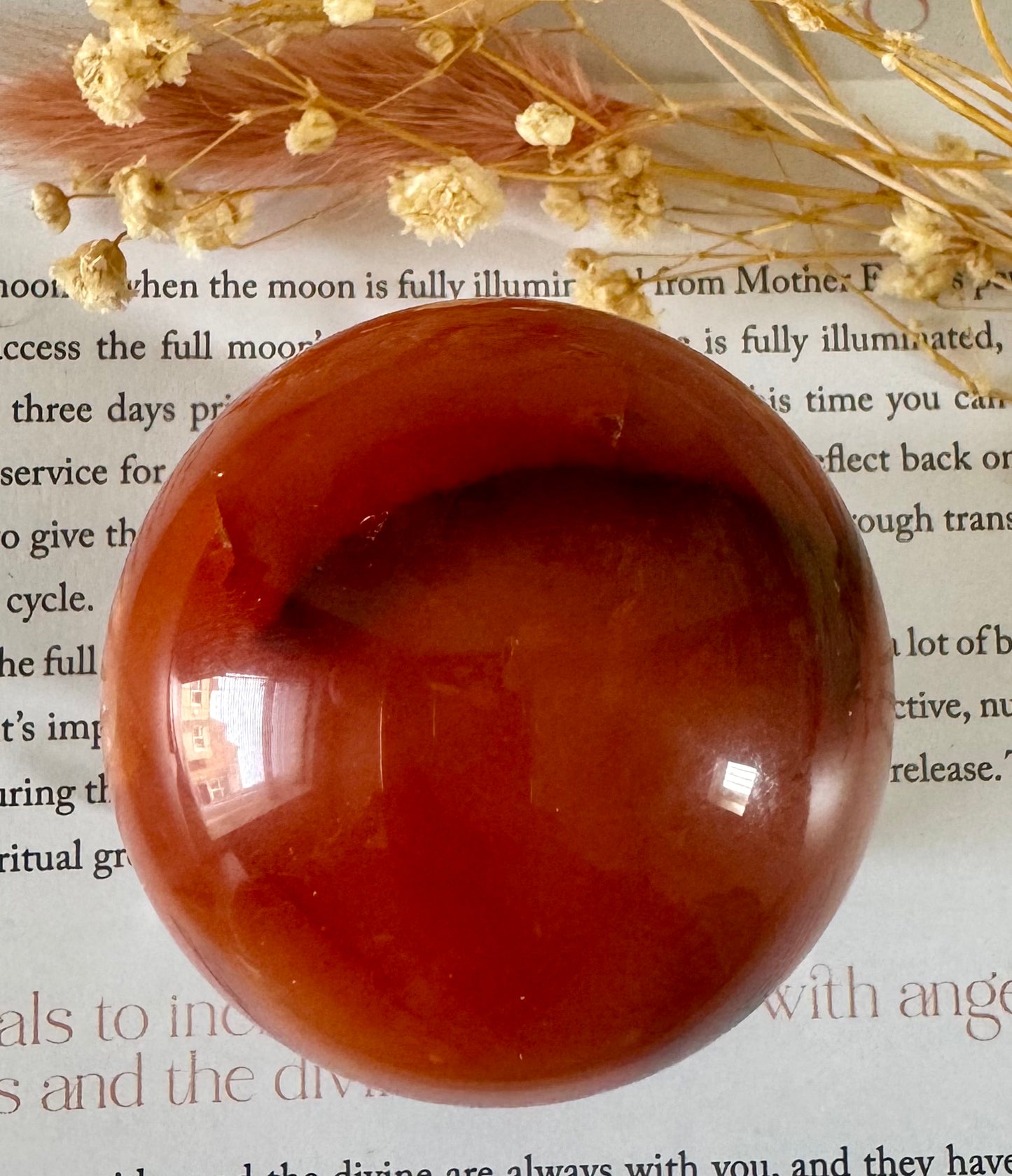 Carnelian Sphere 3