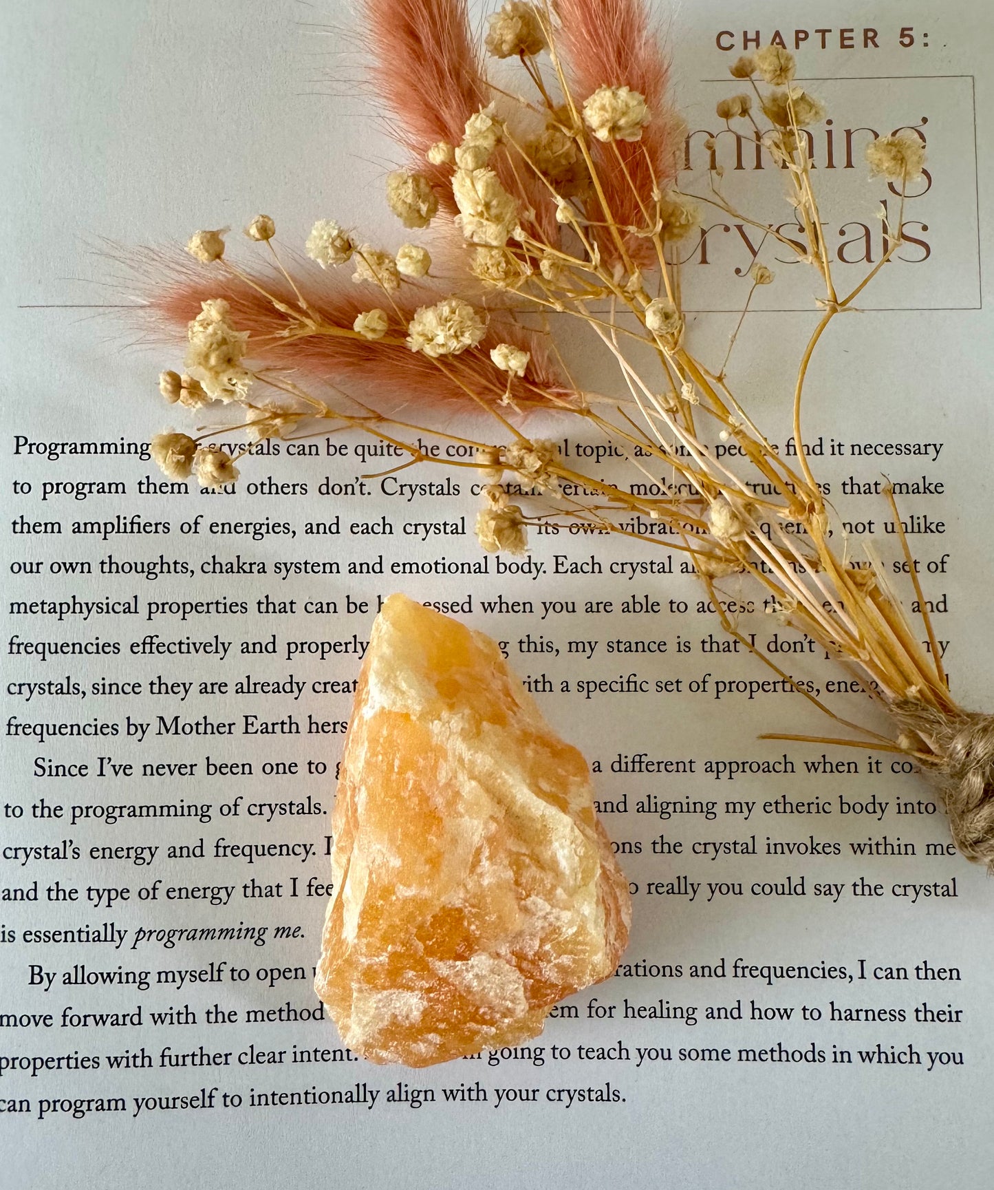 Rough Orange Calcite