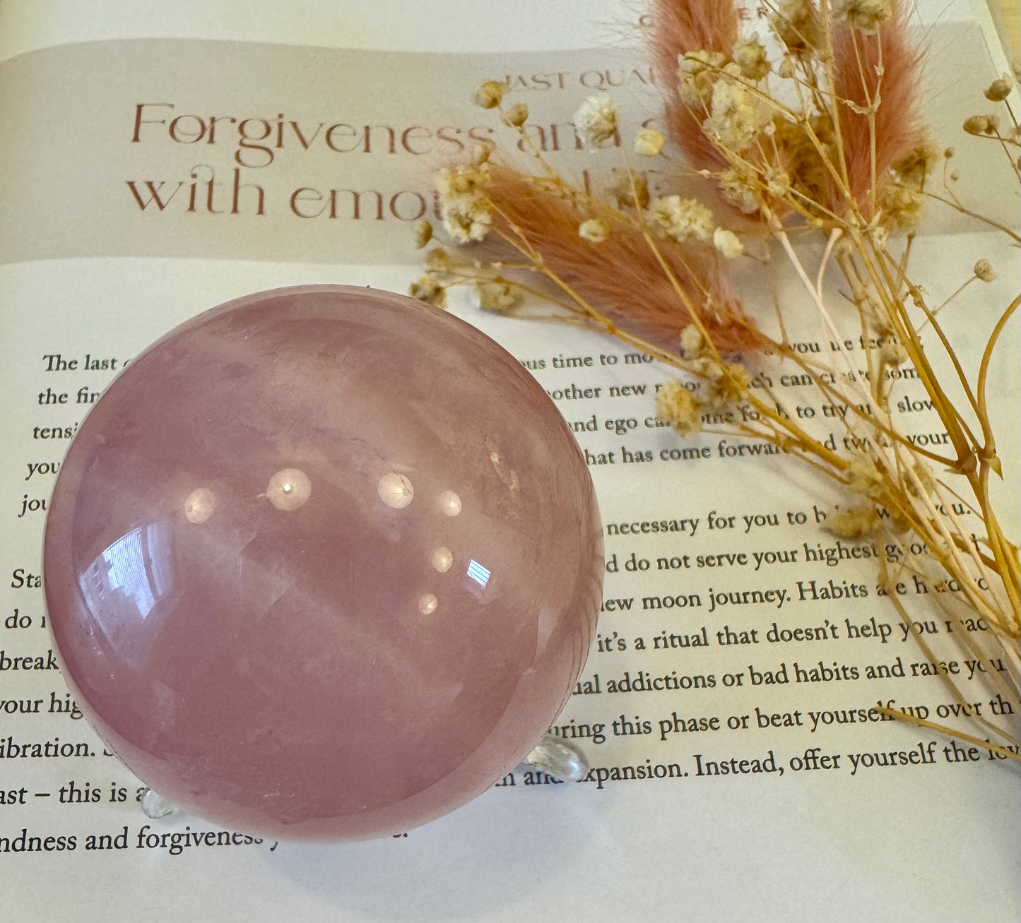 Rose Quartz Sphere