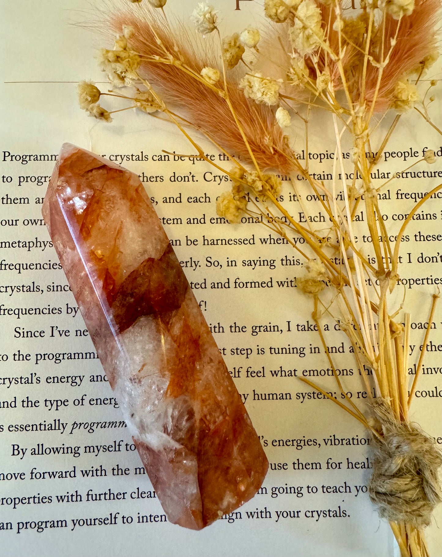 Fire Quartz Point 3