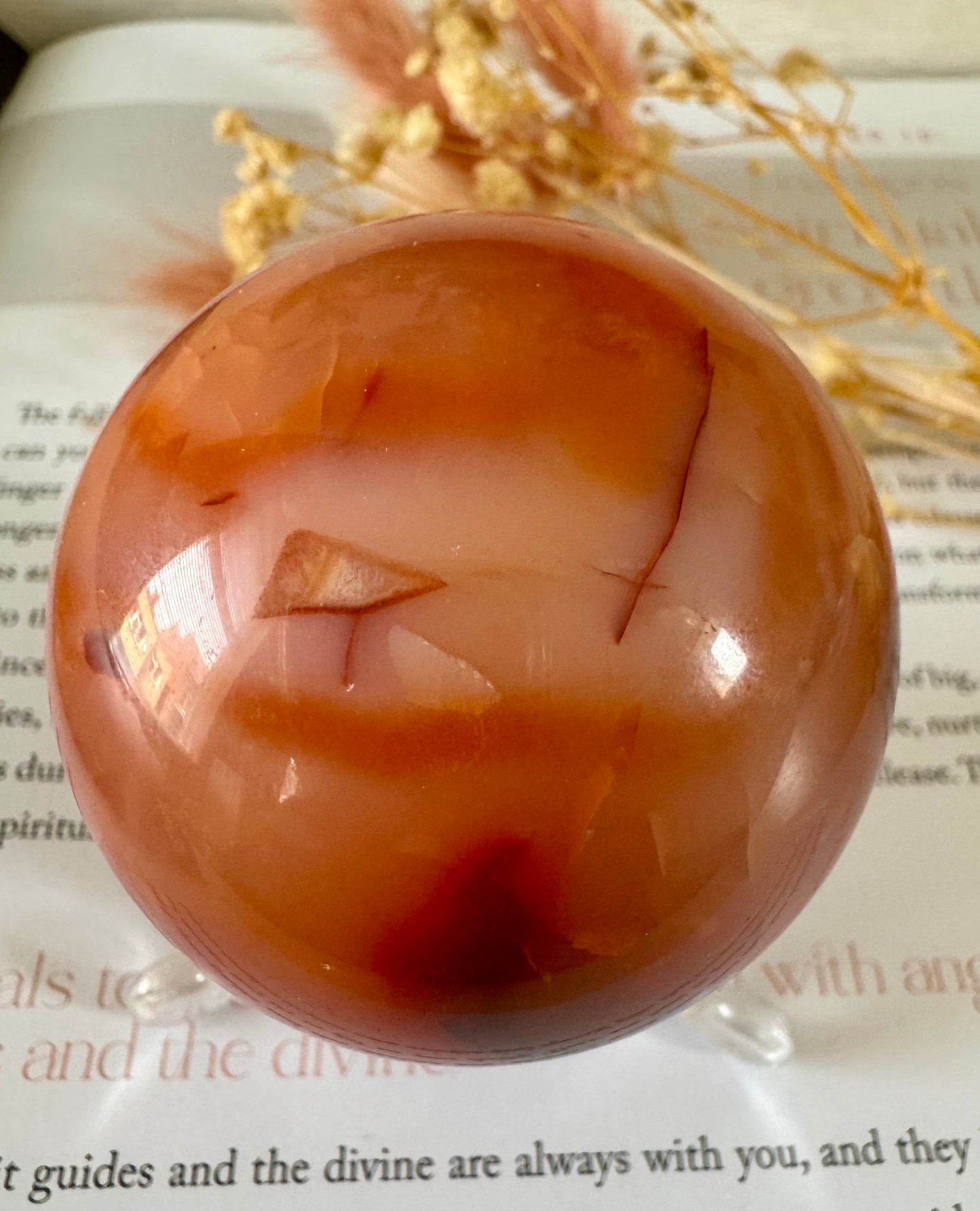 Carnelian Sphere 3