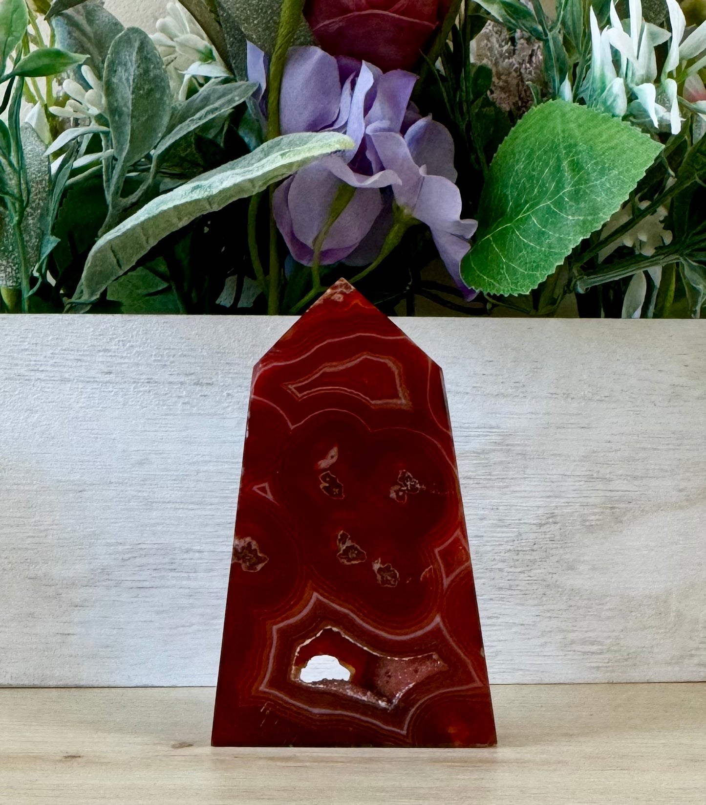 Carnelian Druzy Point 2