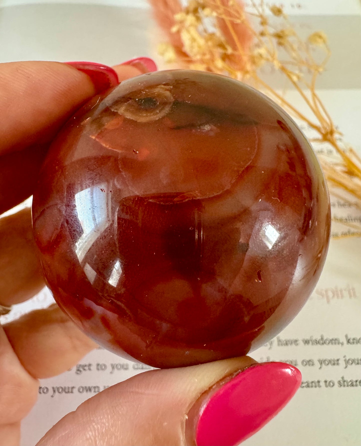 Carnelian Sphere 2