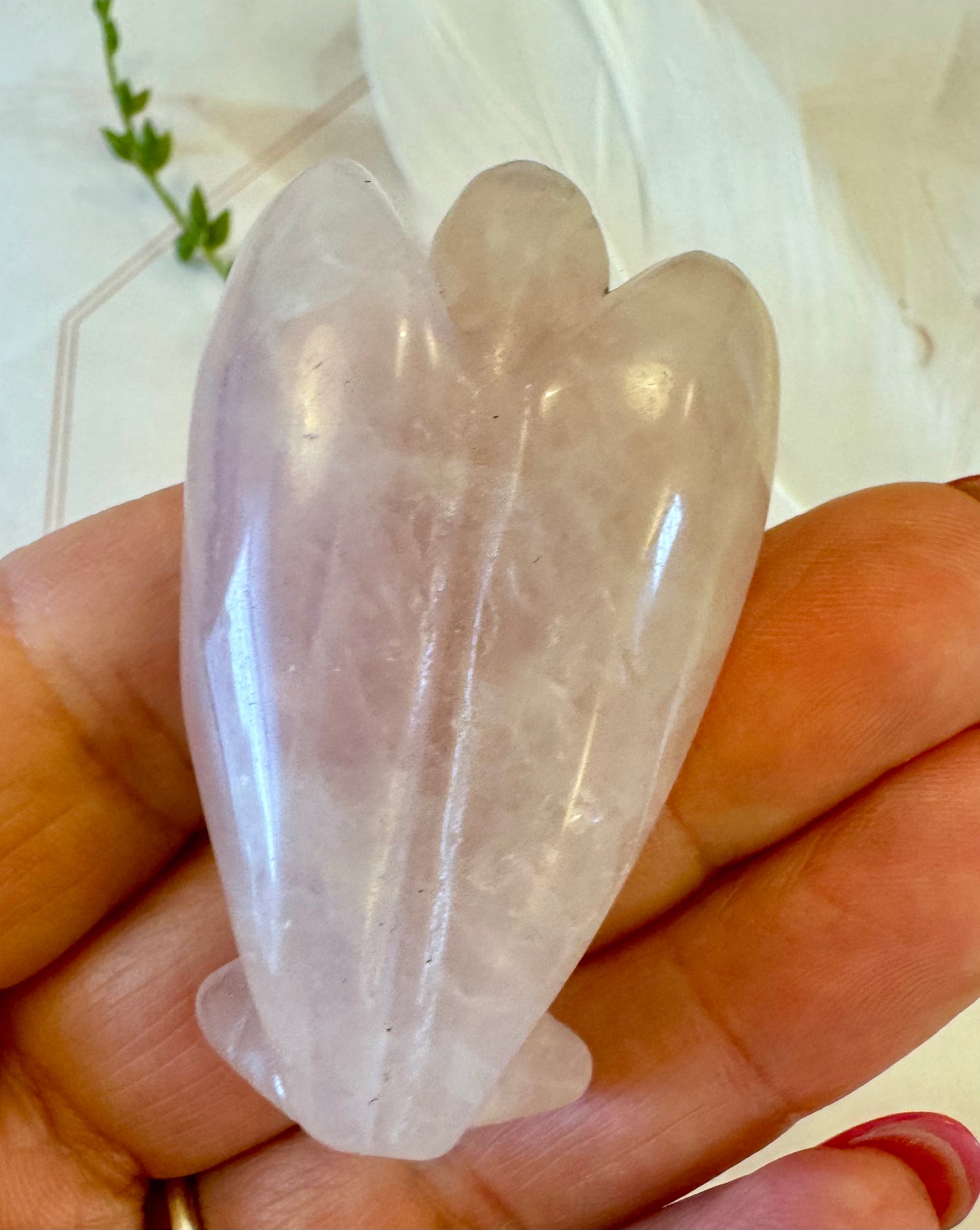 Rose Quartz Angel