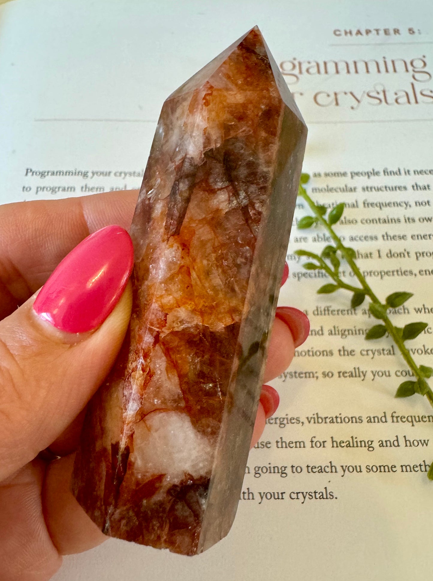 Fire Quartz Point 6