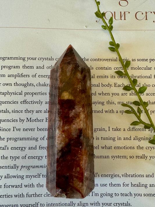 Fire Quartz Point 6