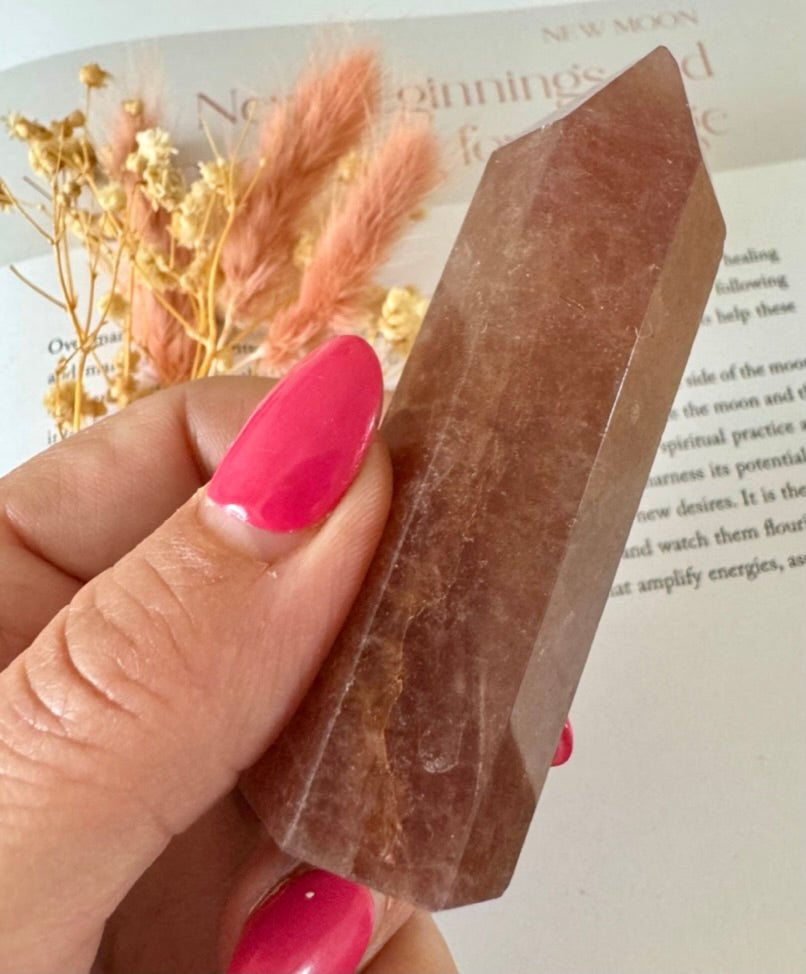 Strawberry Quartz Point 1