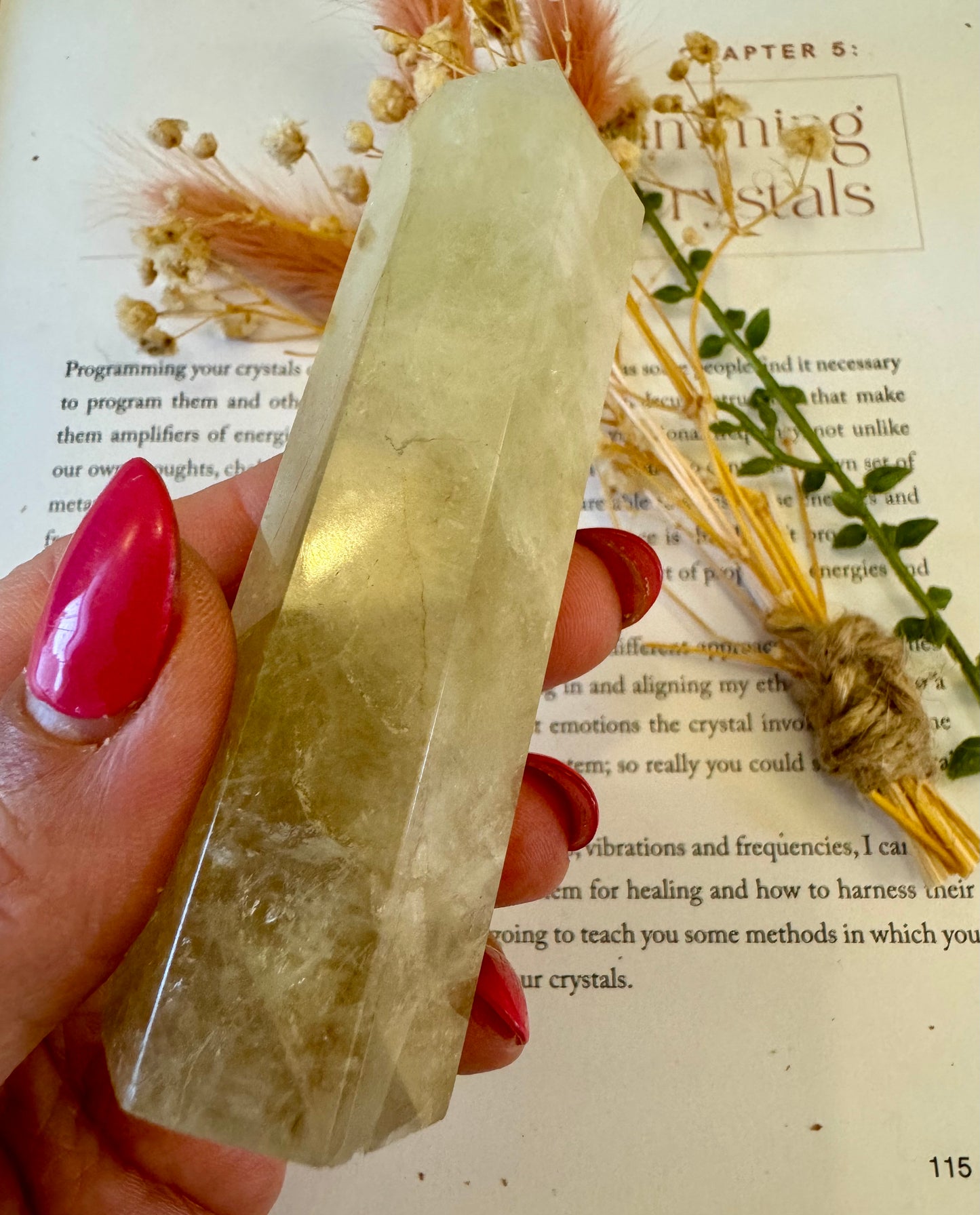 Lemon Quartz Point 2