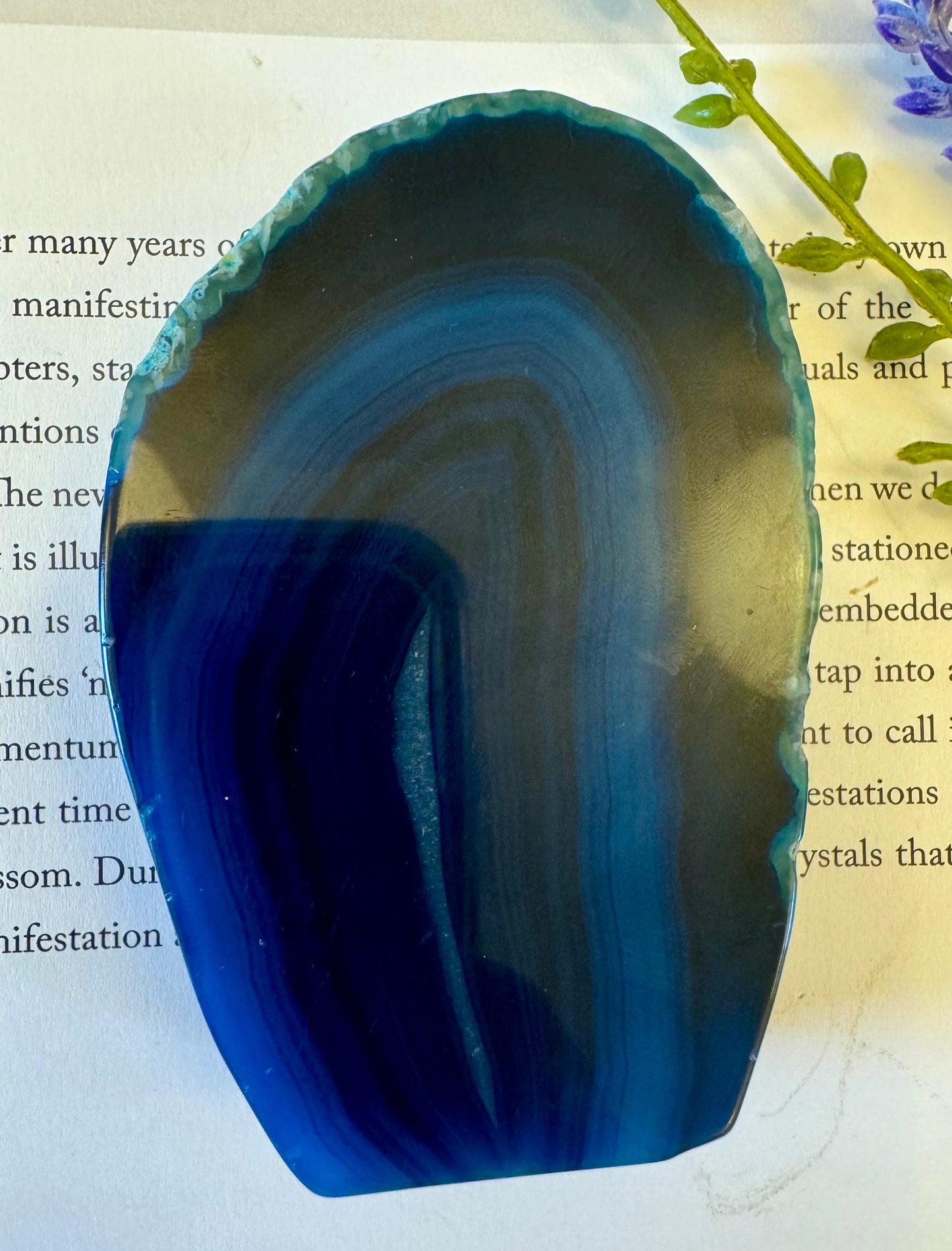 Blue Agate Freeform 2