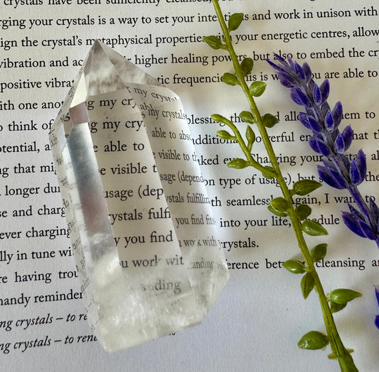 Clear Quartz Point 3