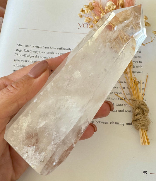 Clear Quartz Point 1