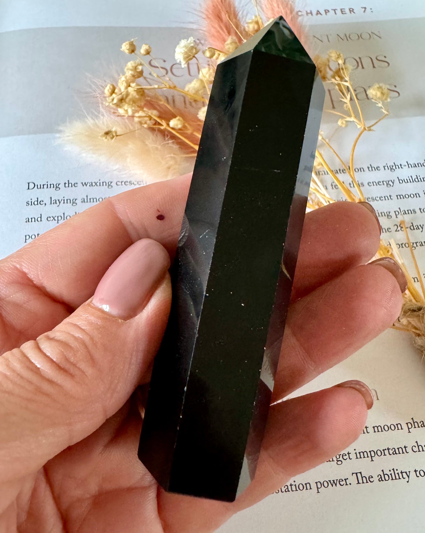 Black Obsidian Point 4