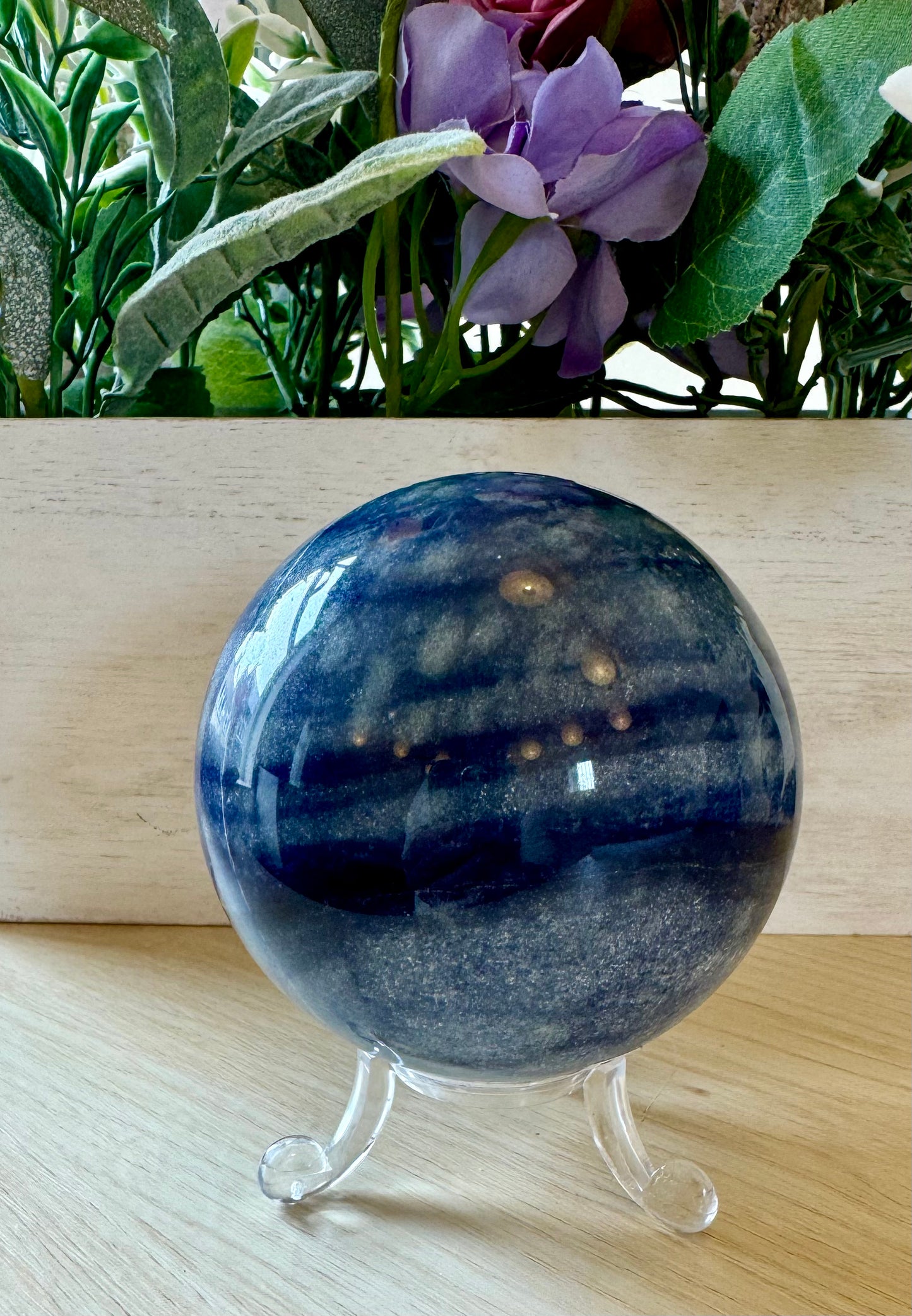 Blue Aventrine Sphere 1