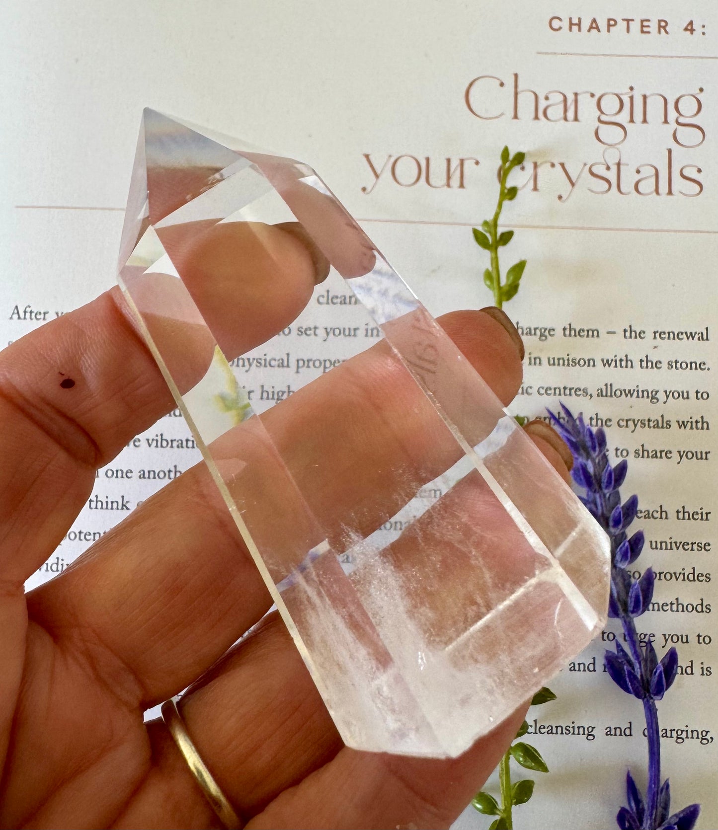 Clear Quartz Point 4