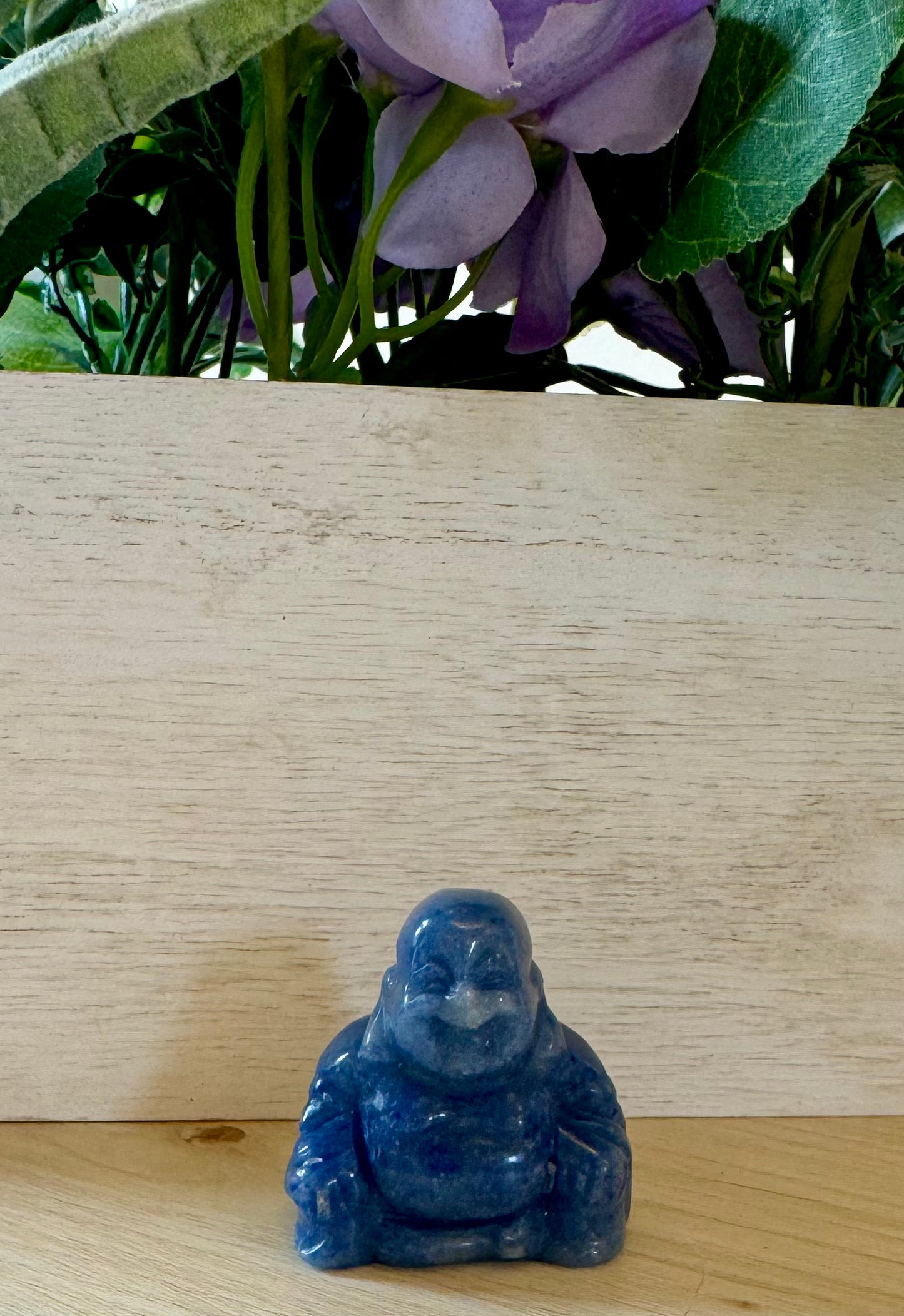 Blue Aventurine Buddha