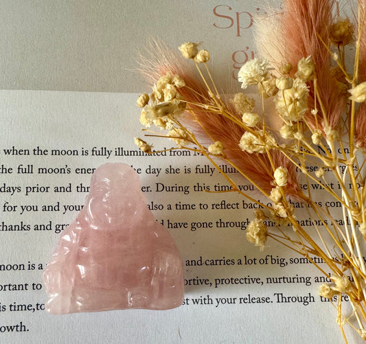 Rose Quartz Buddha