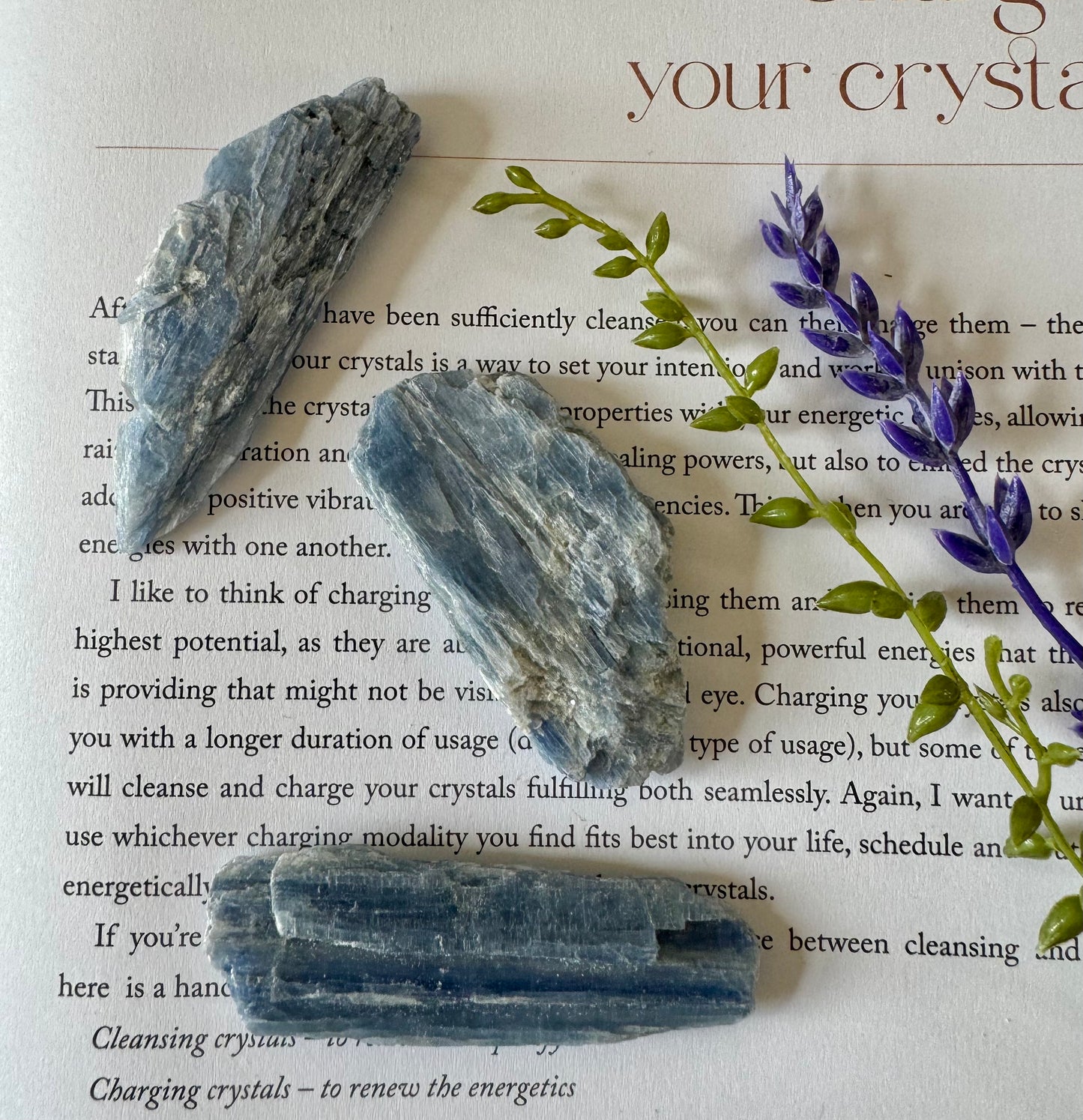 Rough Blue Kyanite