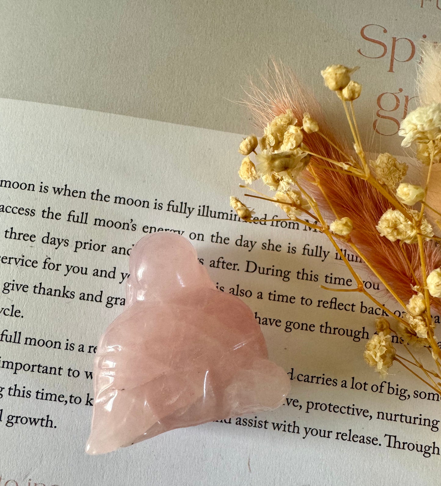 Rose Quartz Buddha