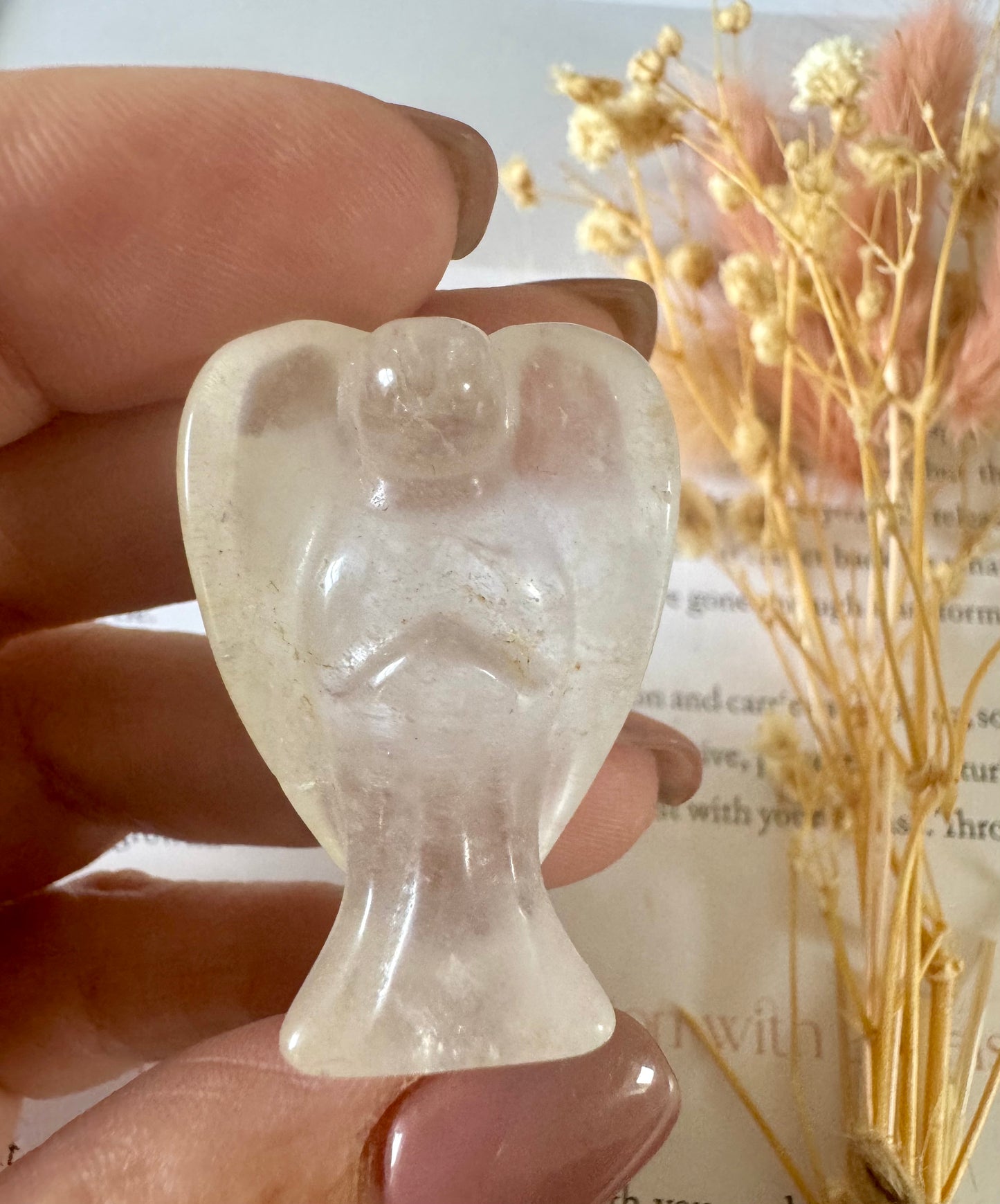 Clear Quartz Angel