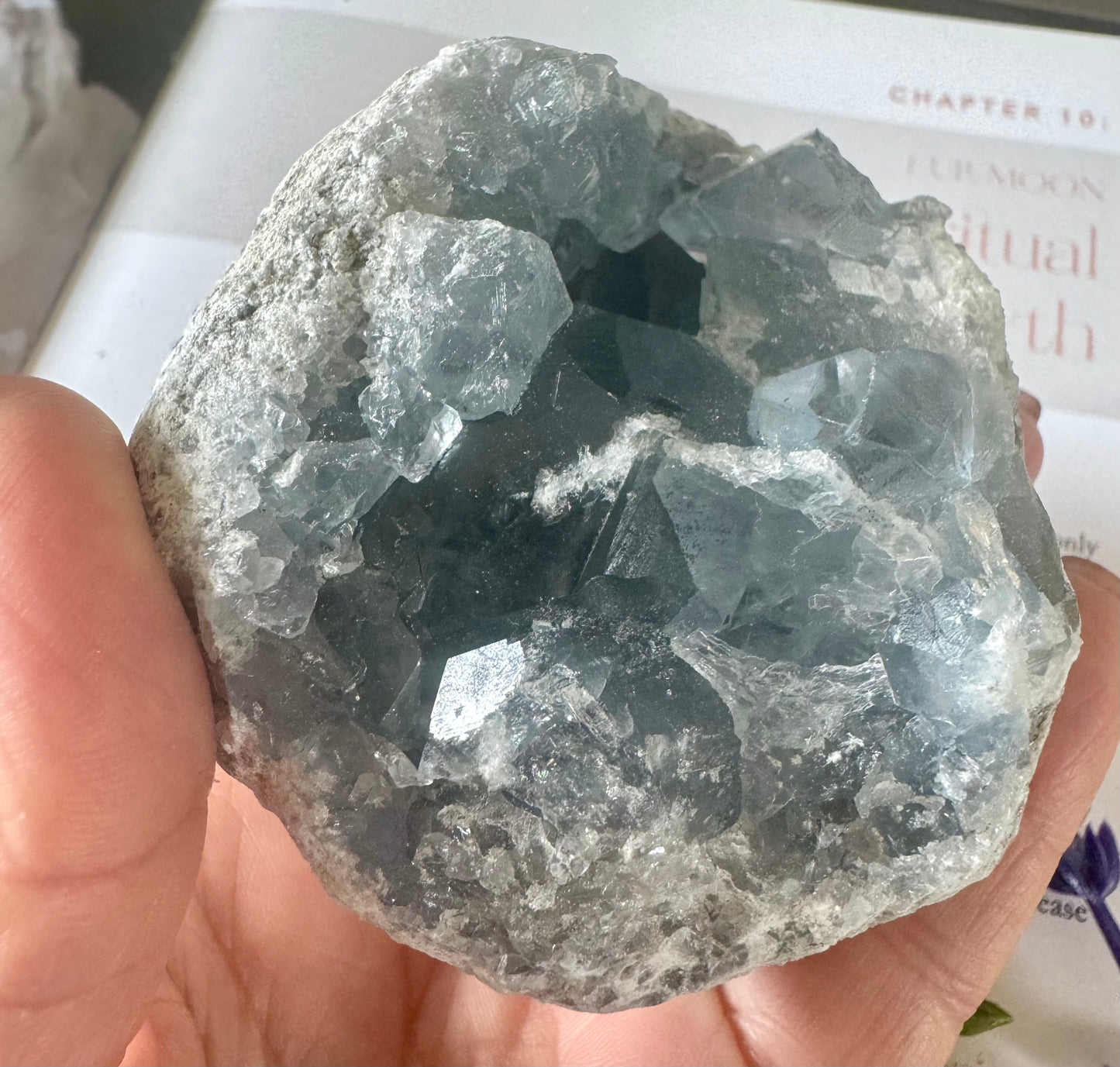 Celestite cluster 1