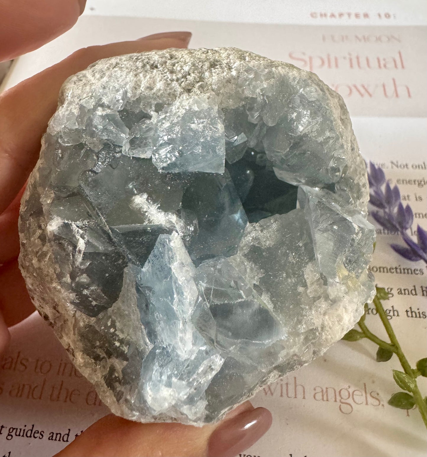 Celestite cluster 1