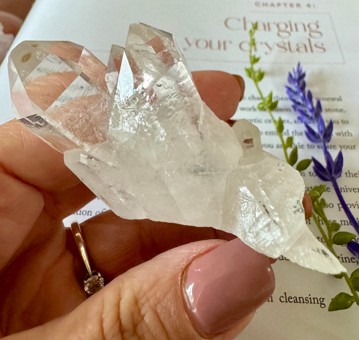 Clear Quartz Cluster 4