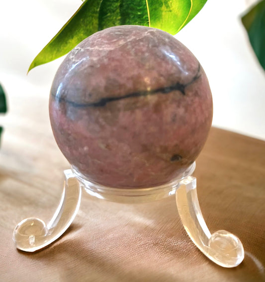 Rhodonite Sphere