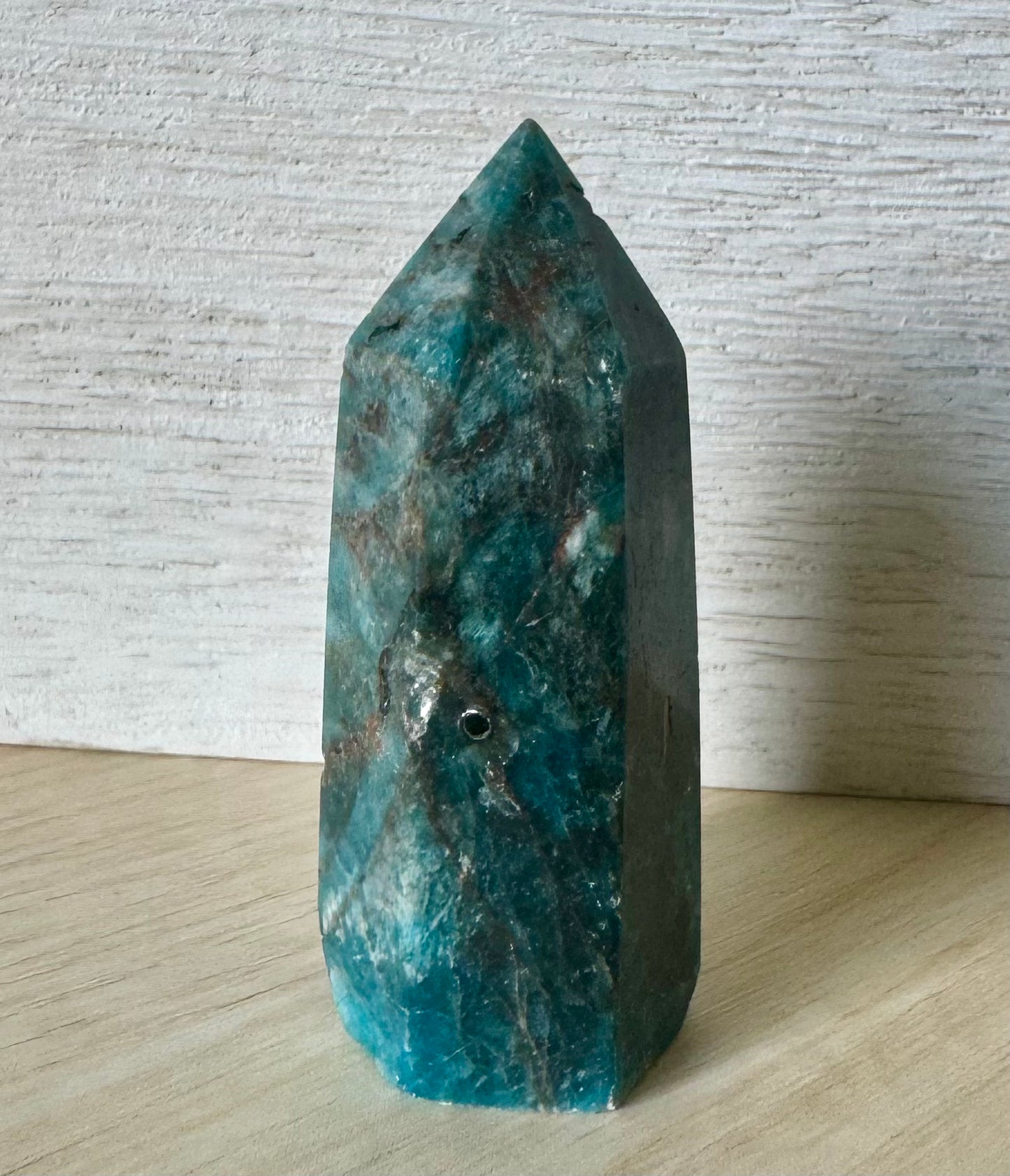 Blue Apatite Point 3