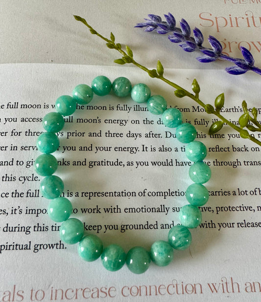 Amazonite Beaded Bracelets