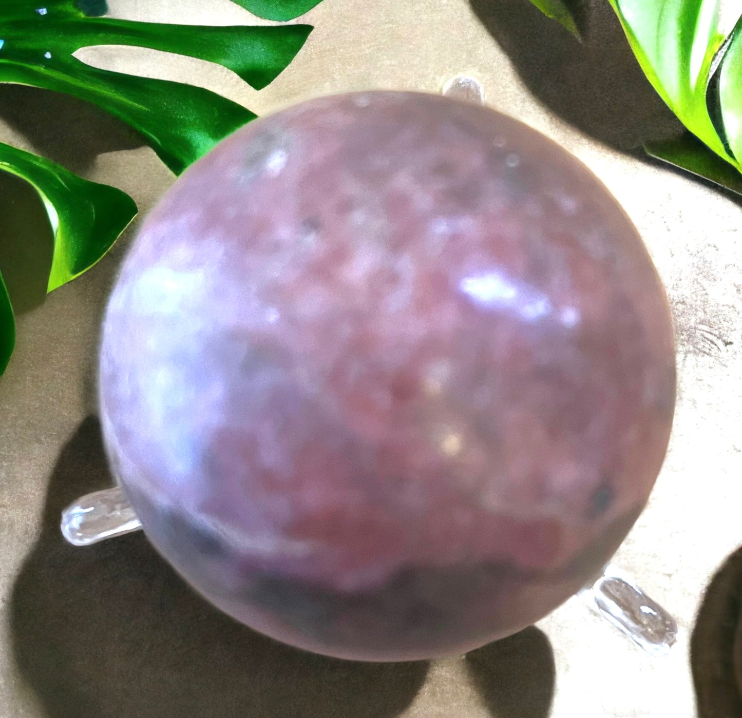 Rhodonite Sphere