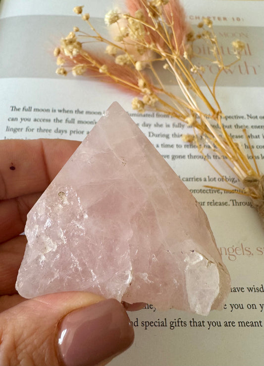 Rose Quartz Incense Holder