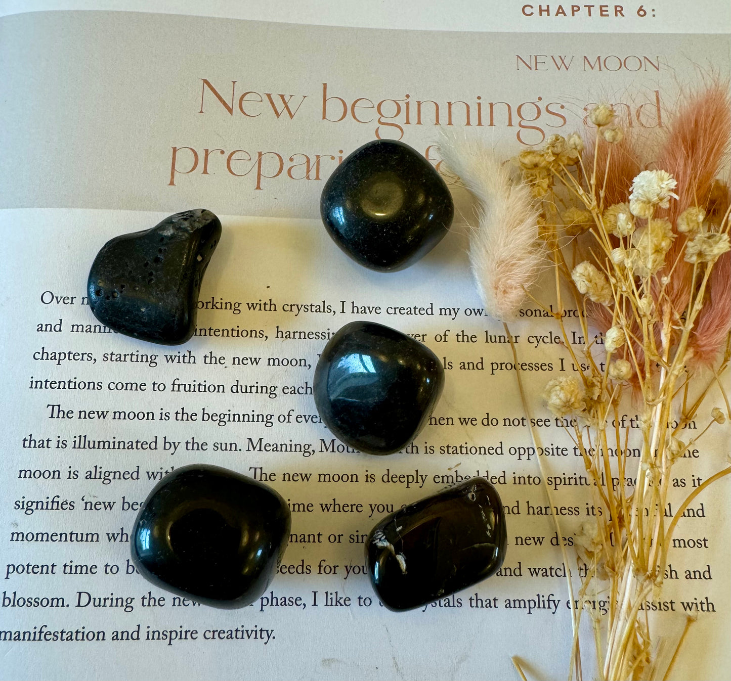 Black Tourmaline Tumblestones