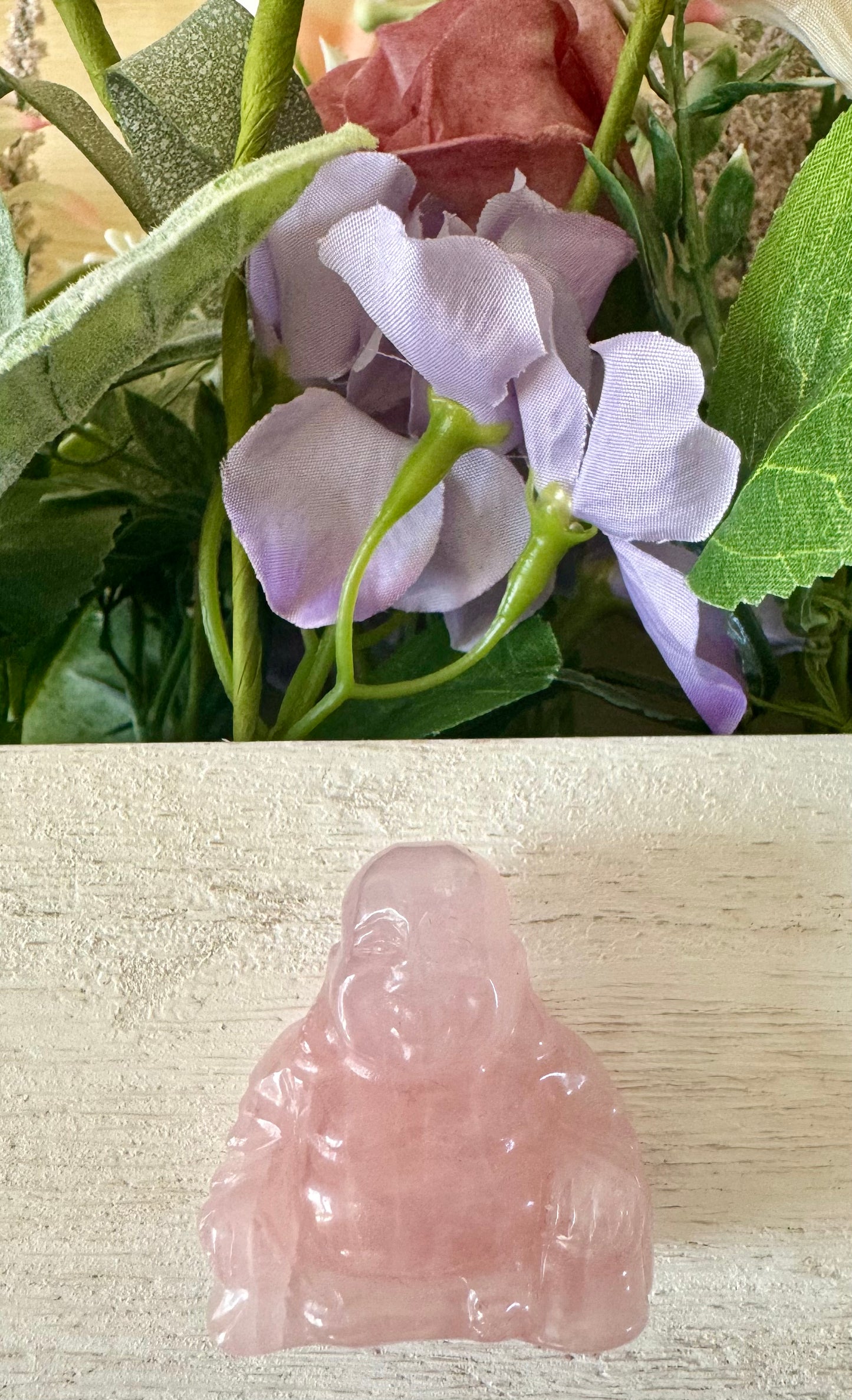 Rose Quartz Buddha